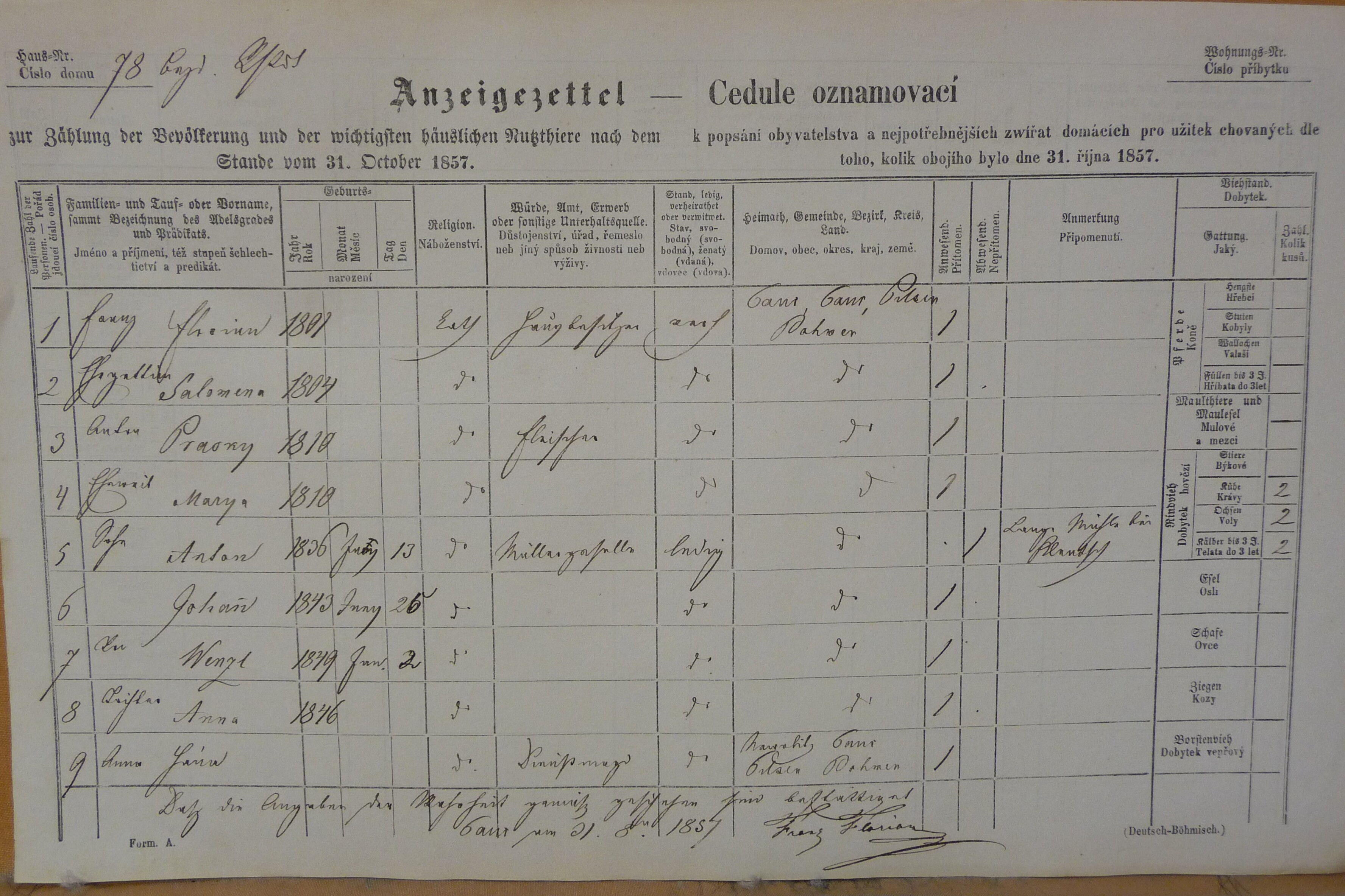 1. soap-do_census-1857-domazlice-bezdekovske-predmesti-cp078_0010