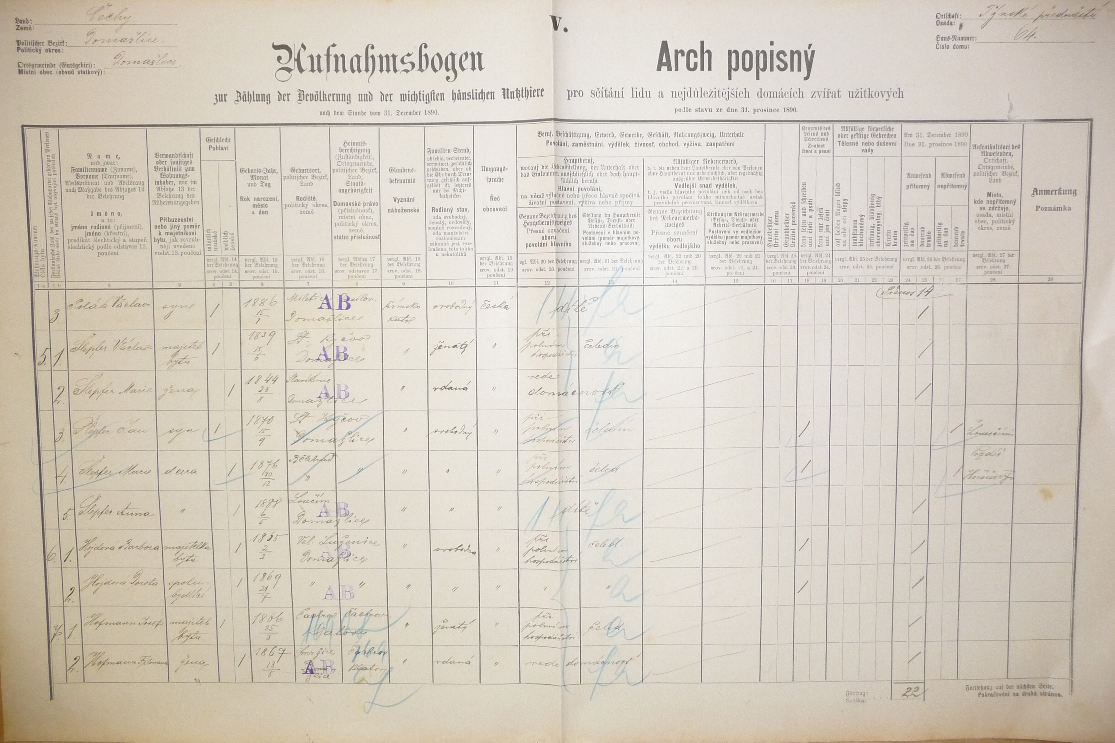 4. soap-do_00592_census-1890-domazlice-tynske-predmesti-cp064_0040