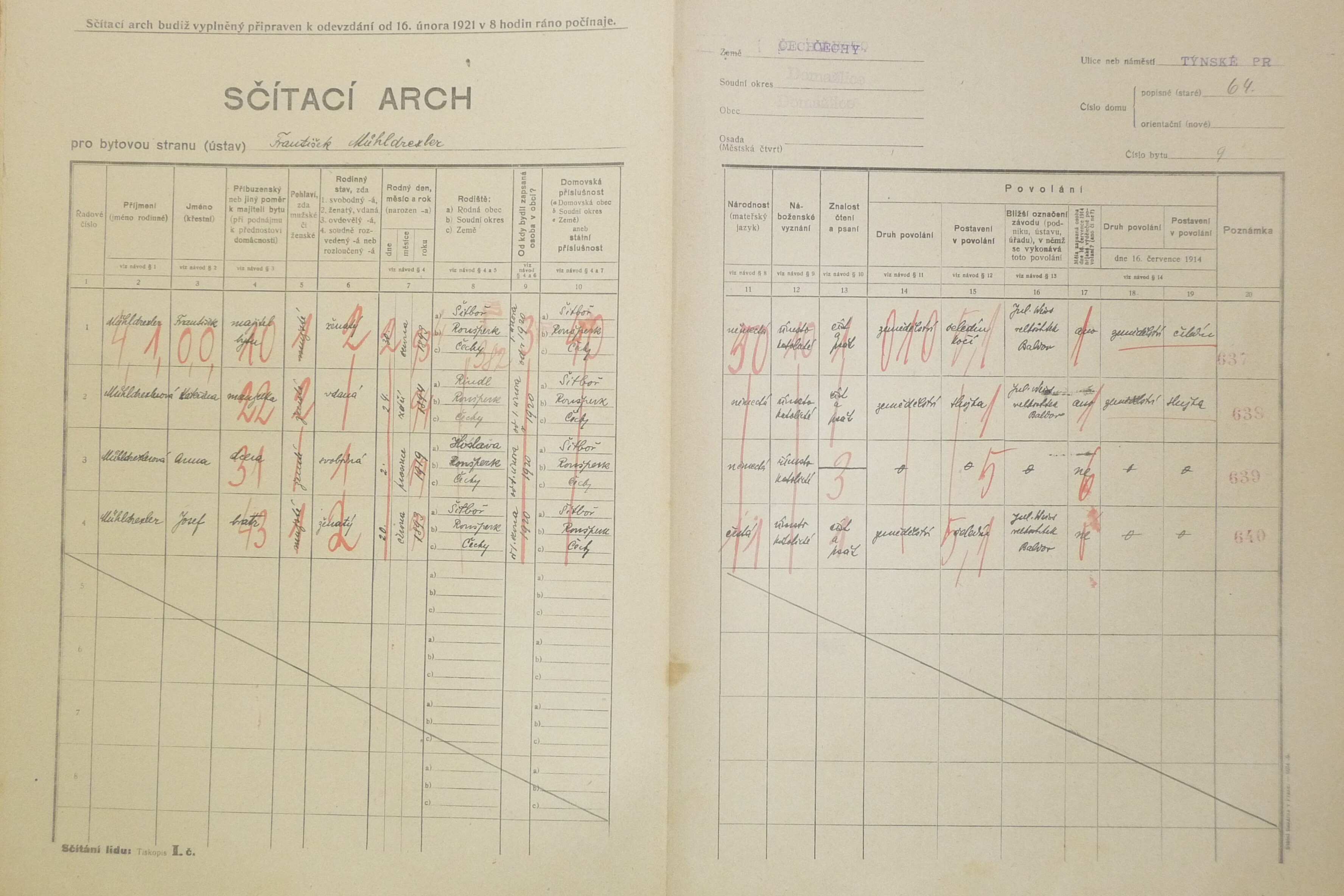 7. soap-do_00592_census-1921-domazlice-tynske-predmesti-cp064_0070