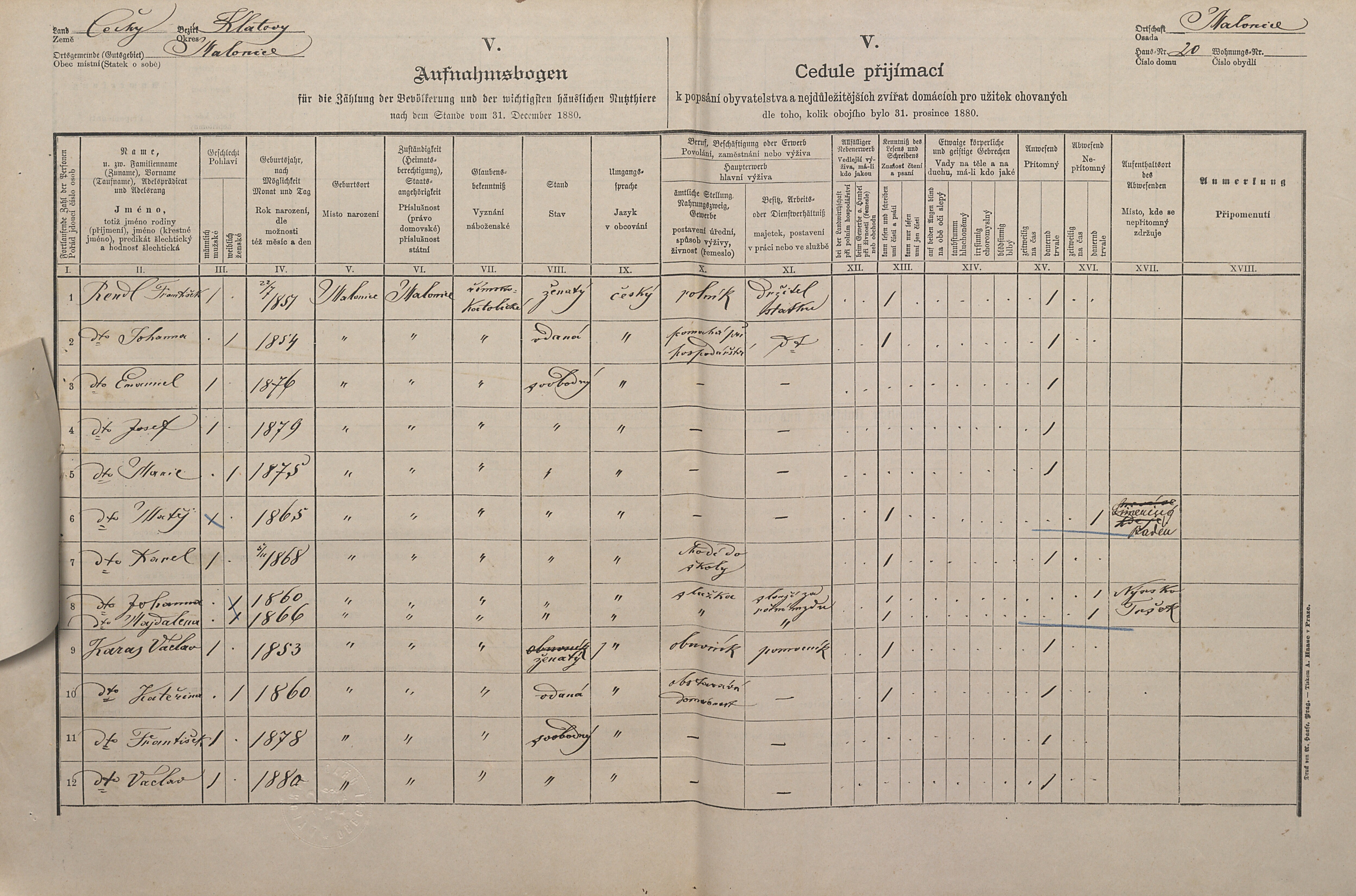 1. soap-kt_01159_census-1880-malonice-cp020_0010