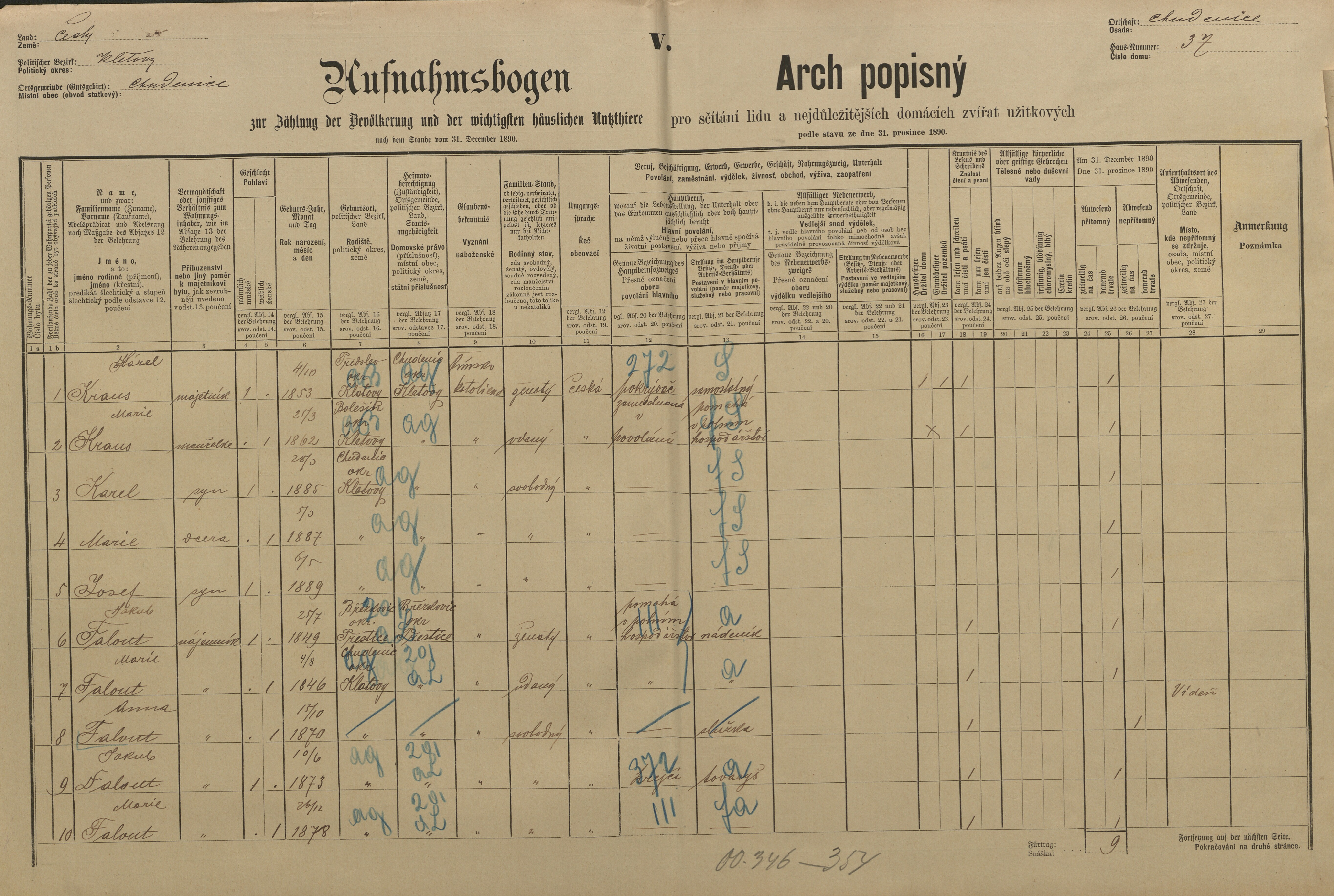 1. soap-kt_01159_census-1890-chudenice-cp037_0010