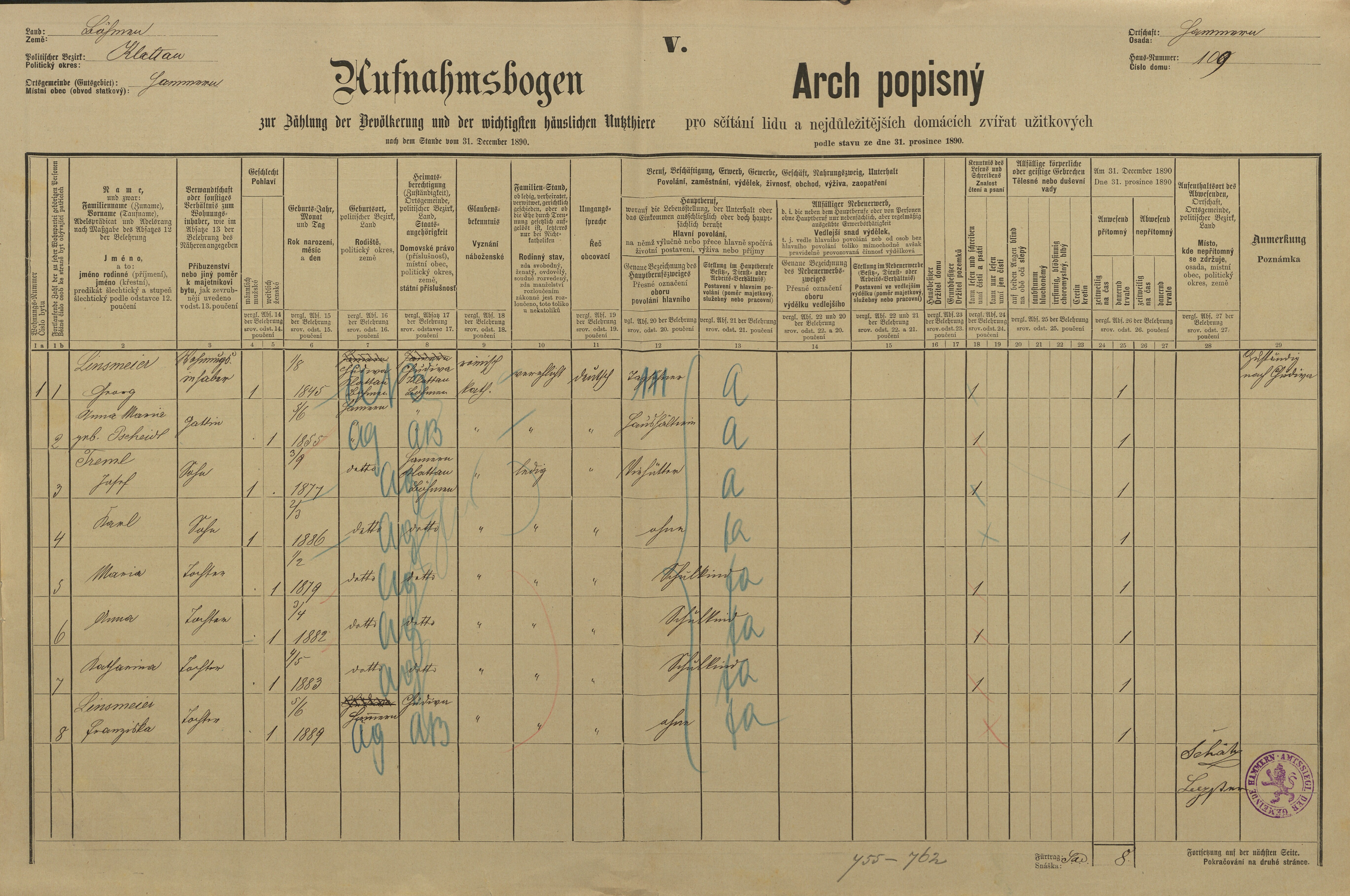 1. soap-kt_01159_census-1890-hamry-cp109_0010