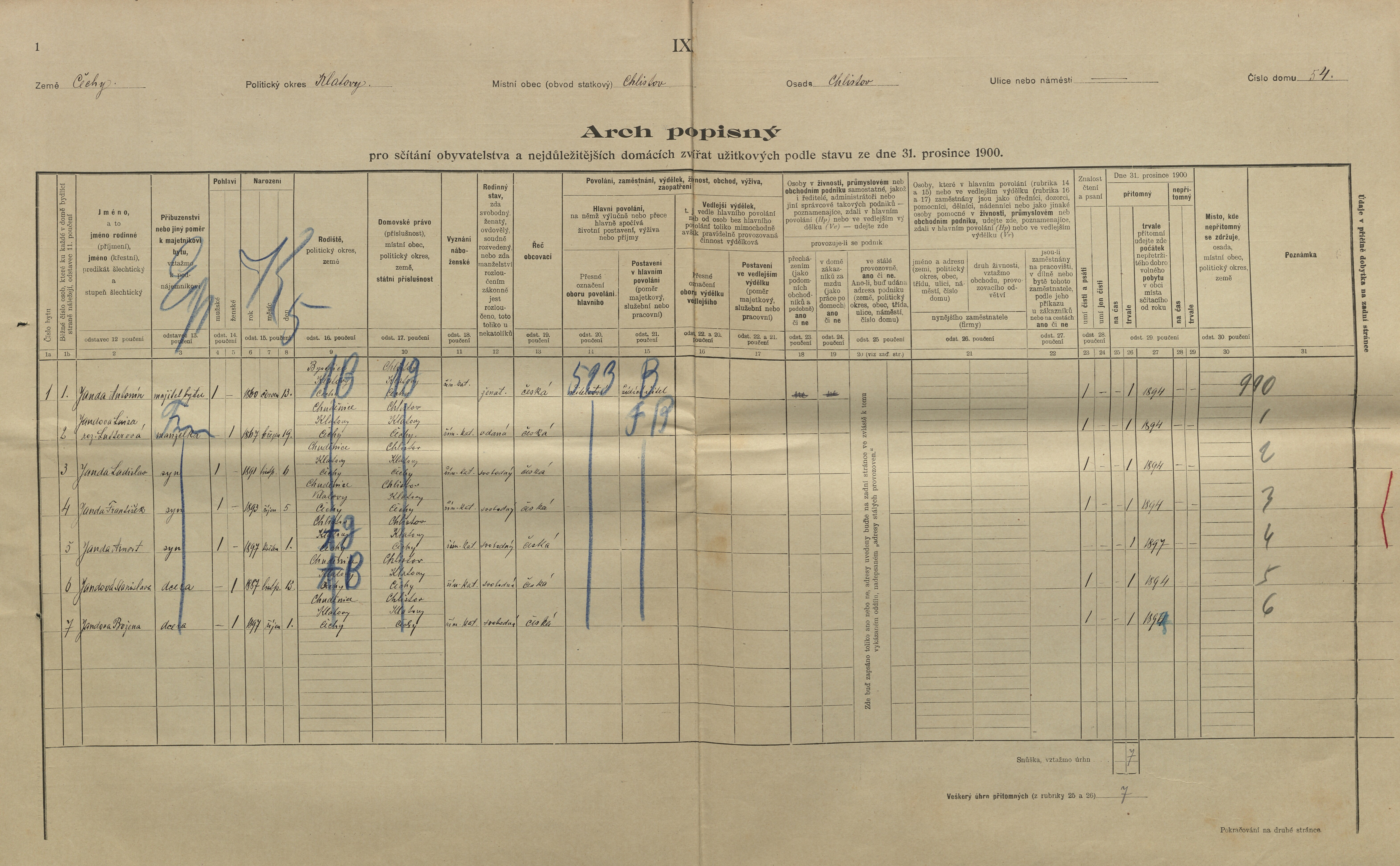 1. soap-kt_01159_census-1900-chlistov-cp054_0010