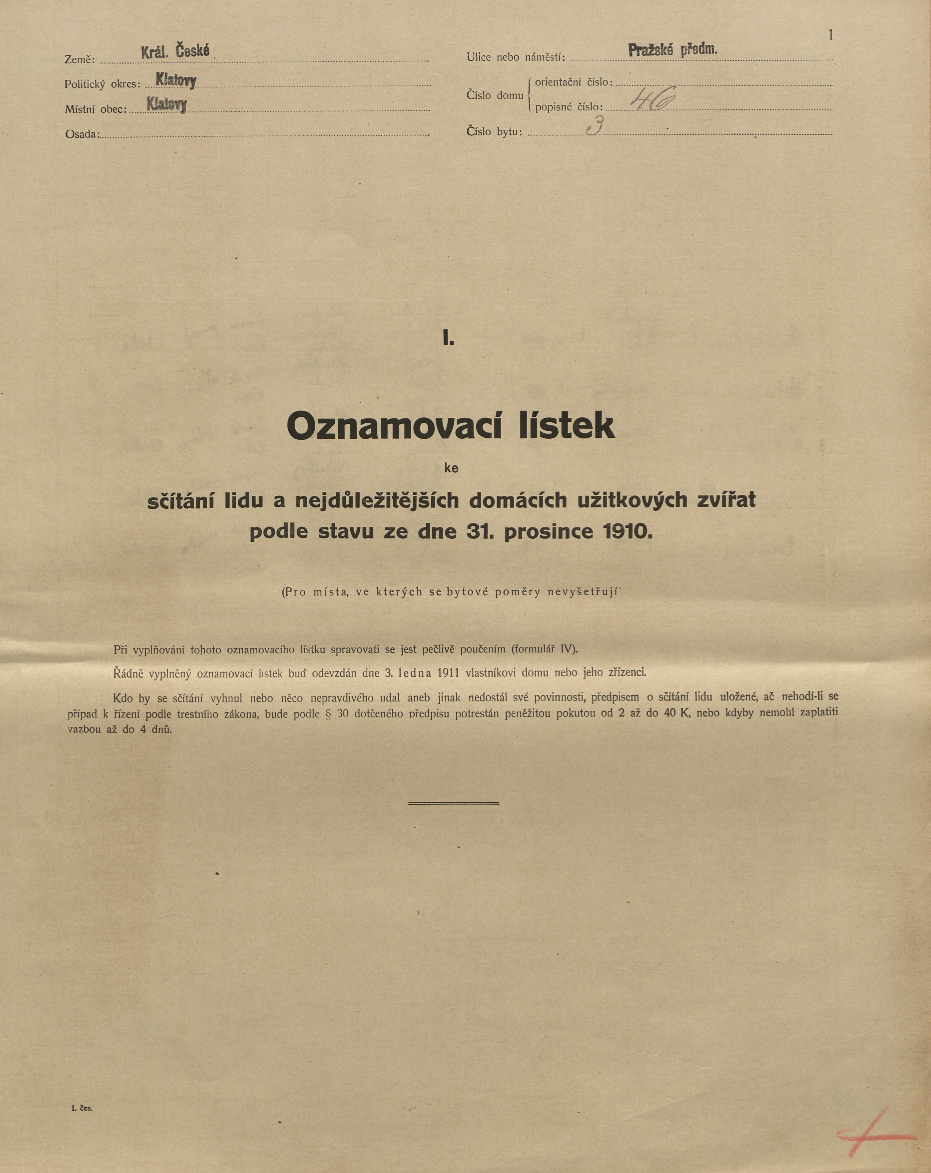 9. soap-kt_01159_census-1910-klatovy-prazske-predmesti-cp046_0090