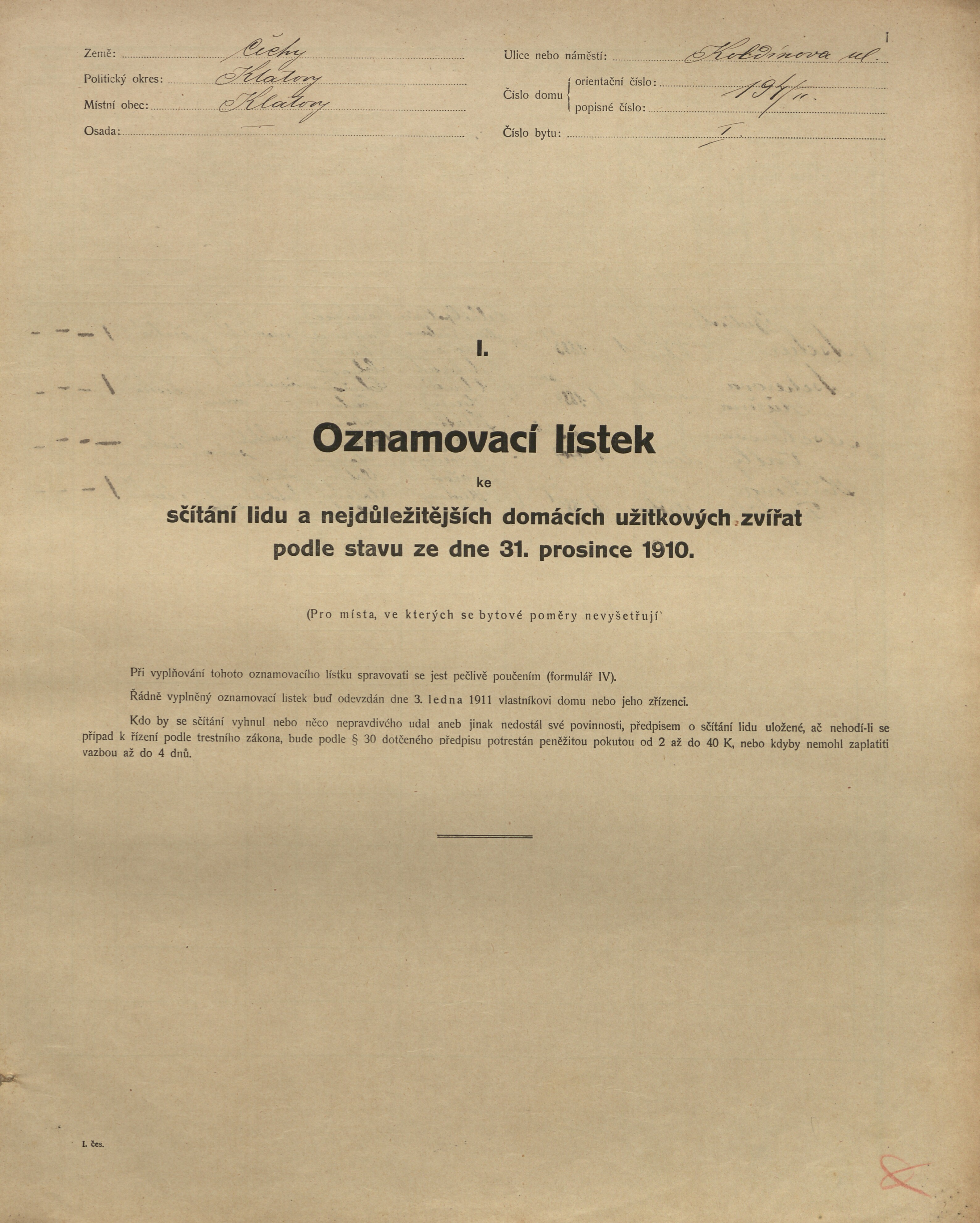 3. soap-kt_01159_census-1910-klatovy-prazske-predmesti-cp194_0030