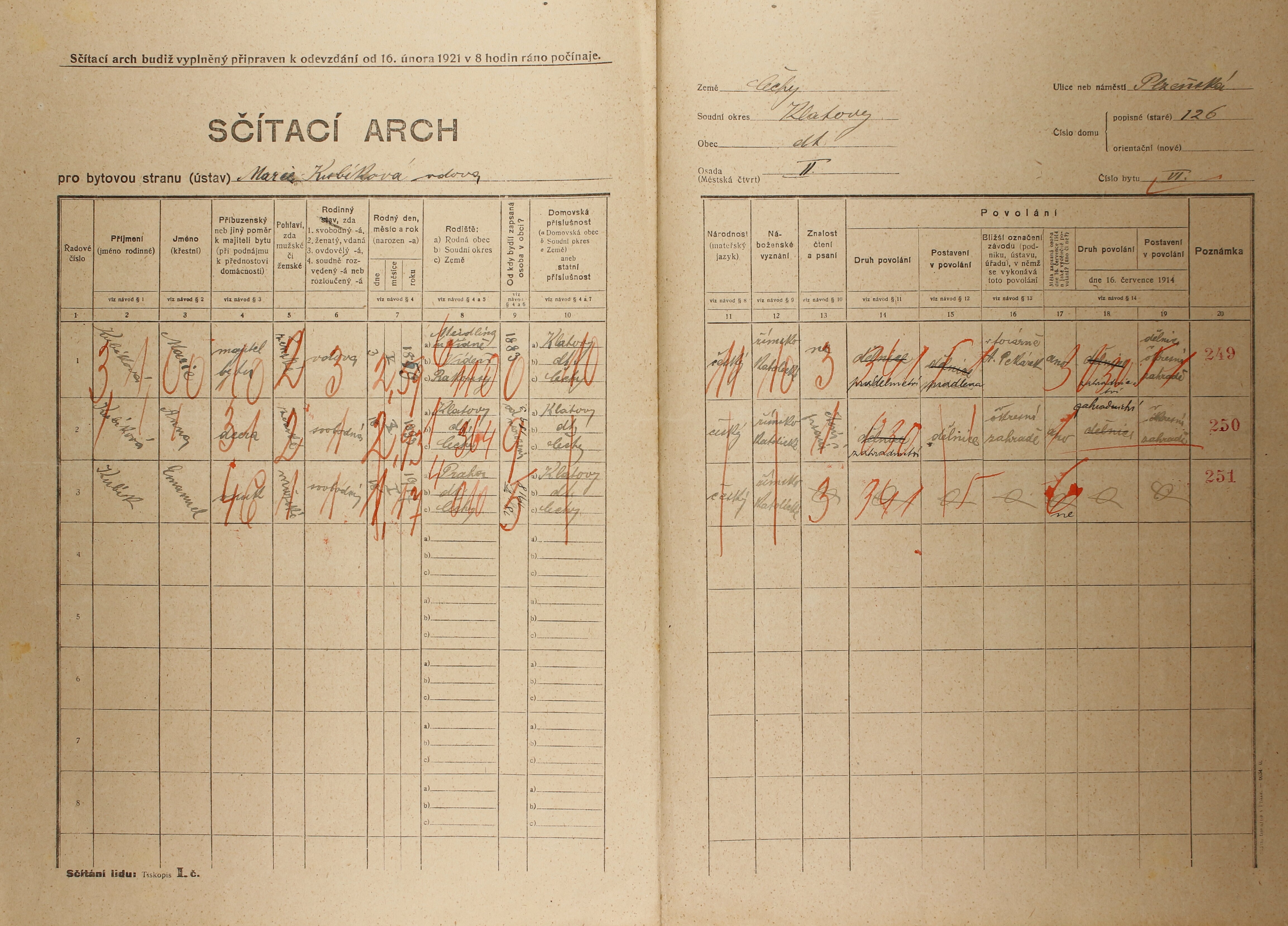 12. soap-kt_01159_census-1921-klatovy-prazske-predmesti-cp126_0120