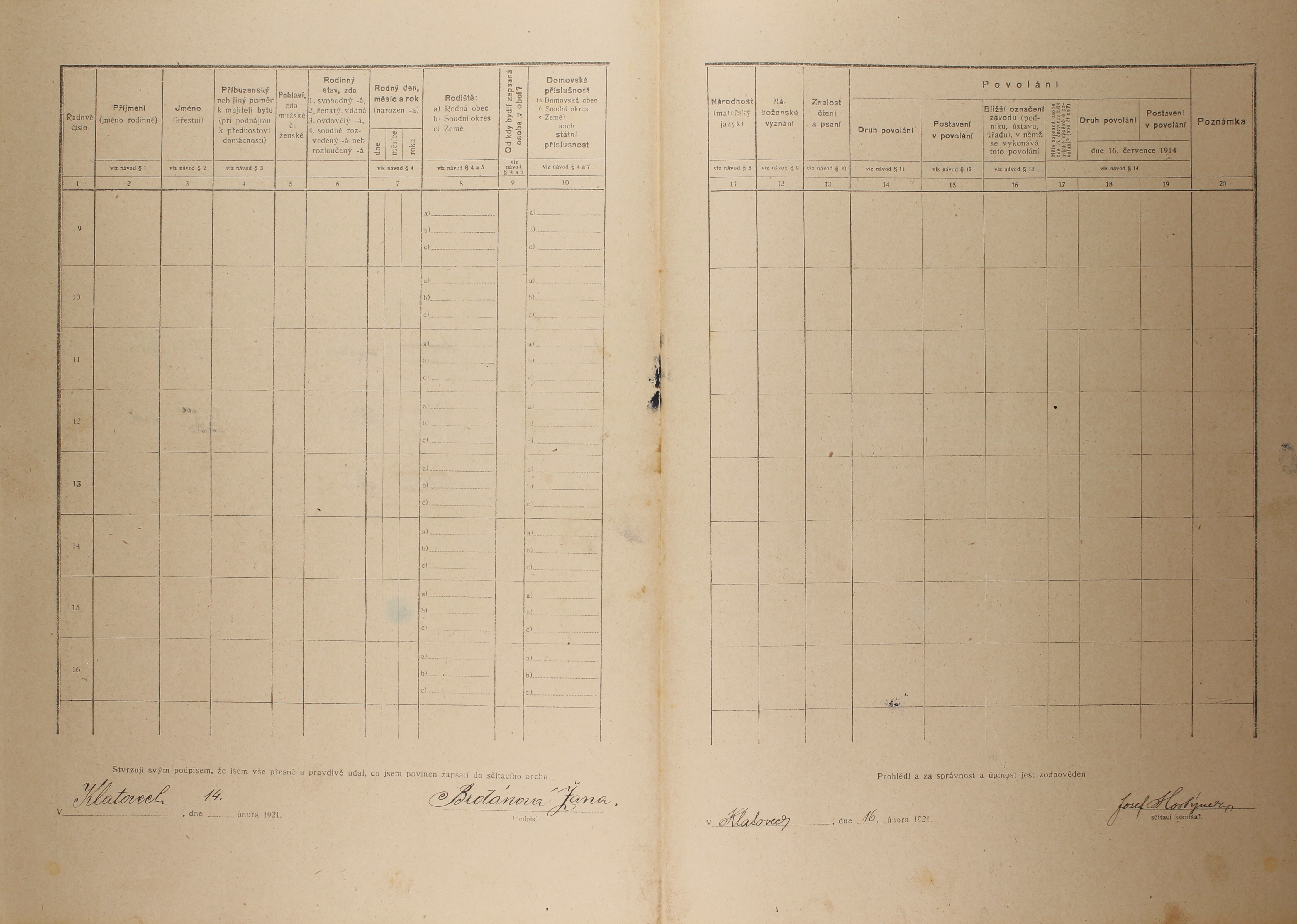 3. soap-kt_01159_census-1921-klatovy-prazske-predmesti-cp199_0030