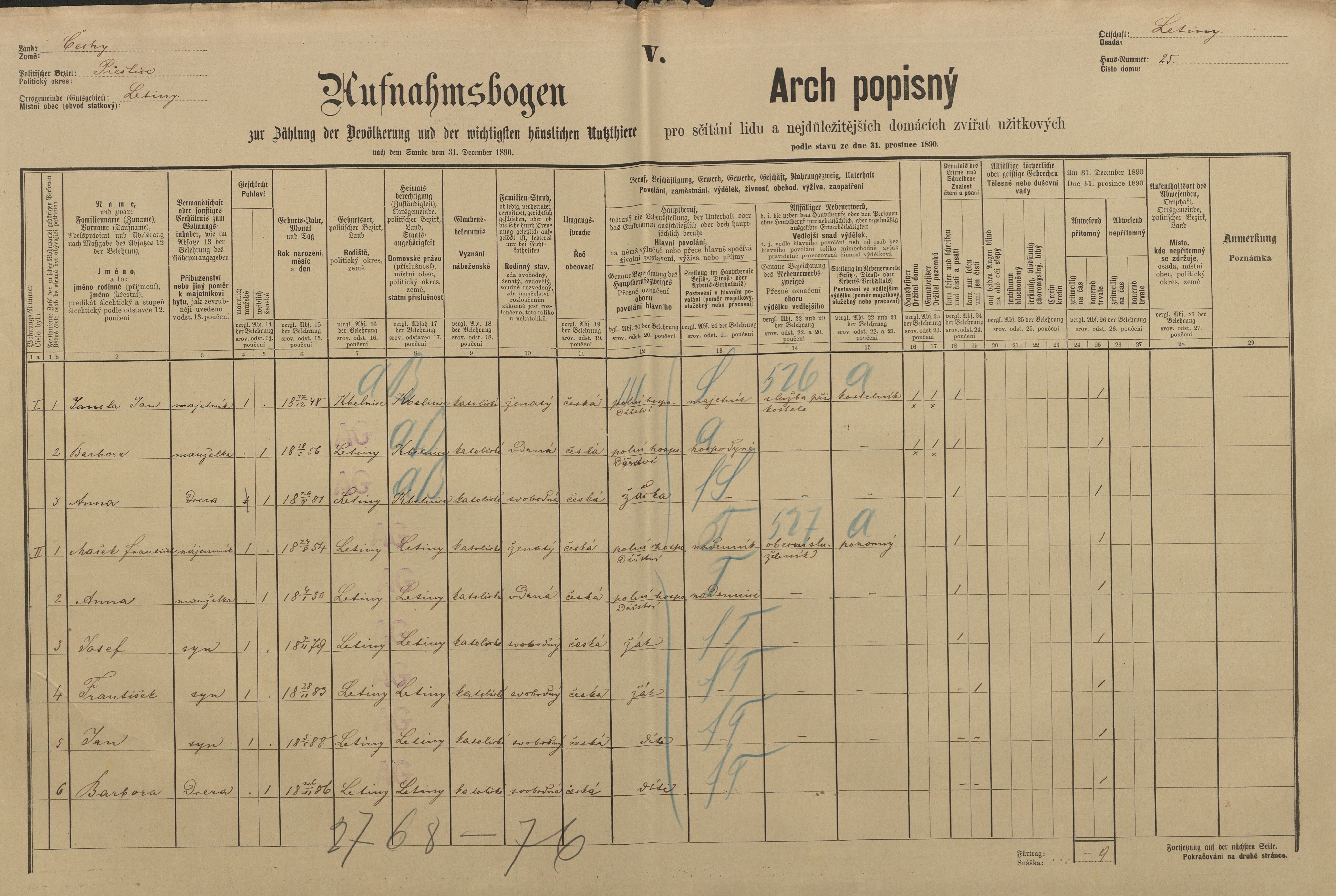 1. soap-pj_00302_census-1890-letiny-cp025_0010