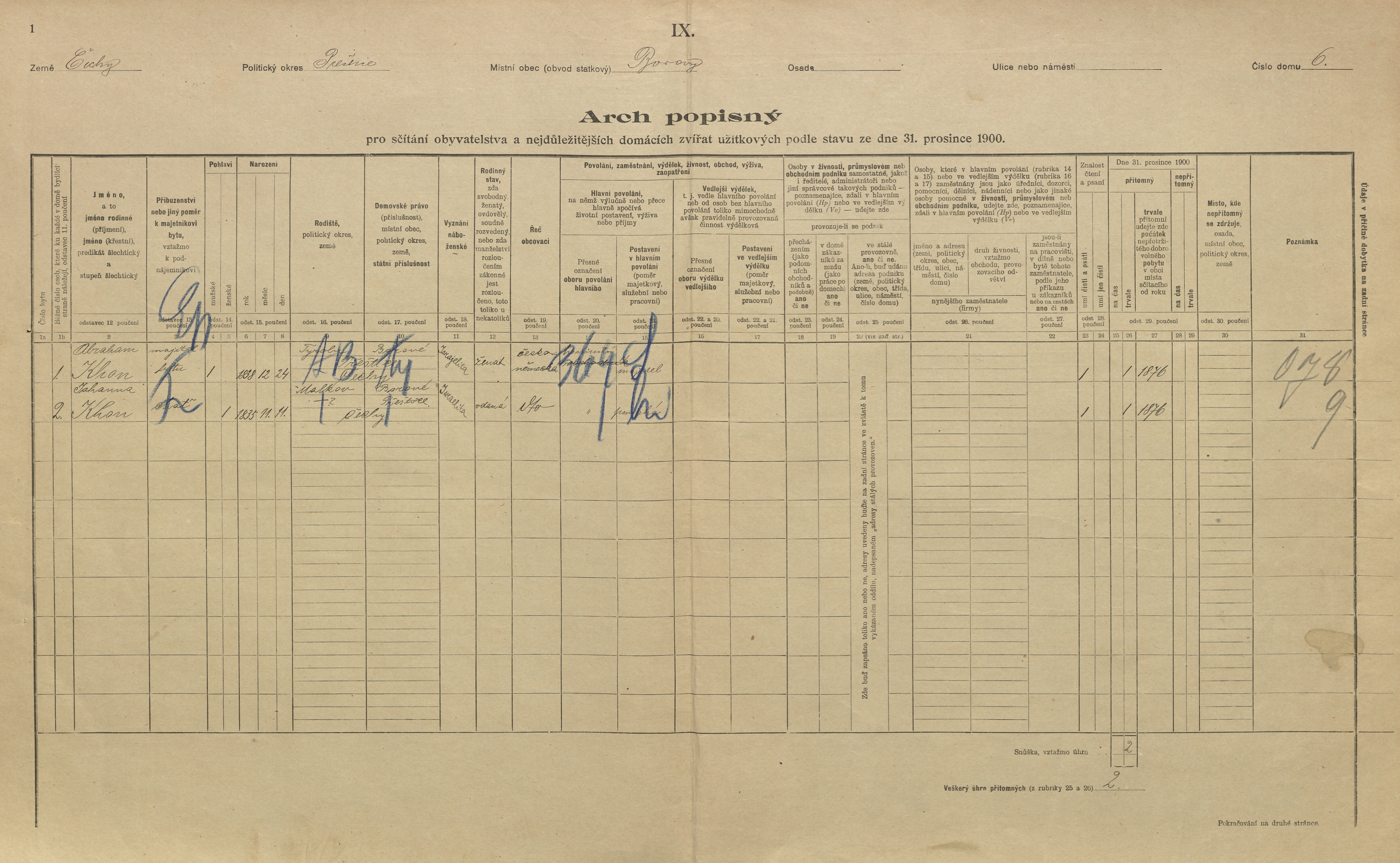 1. soap-pj_00302_census-1900-borovy-cp006_0010