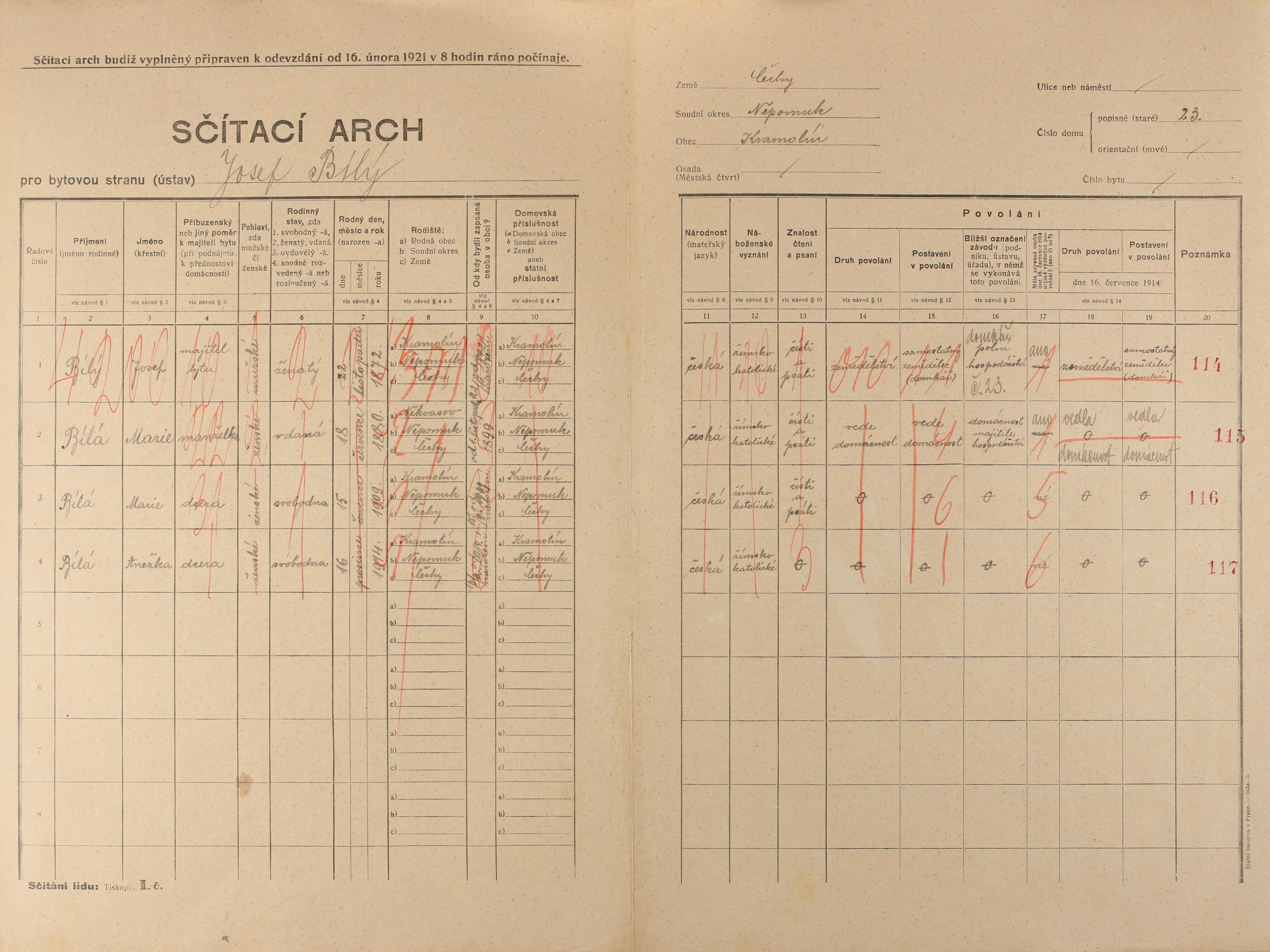 2. soap-pj_00302_census-1921-kramolin-cp023_0020