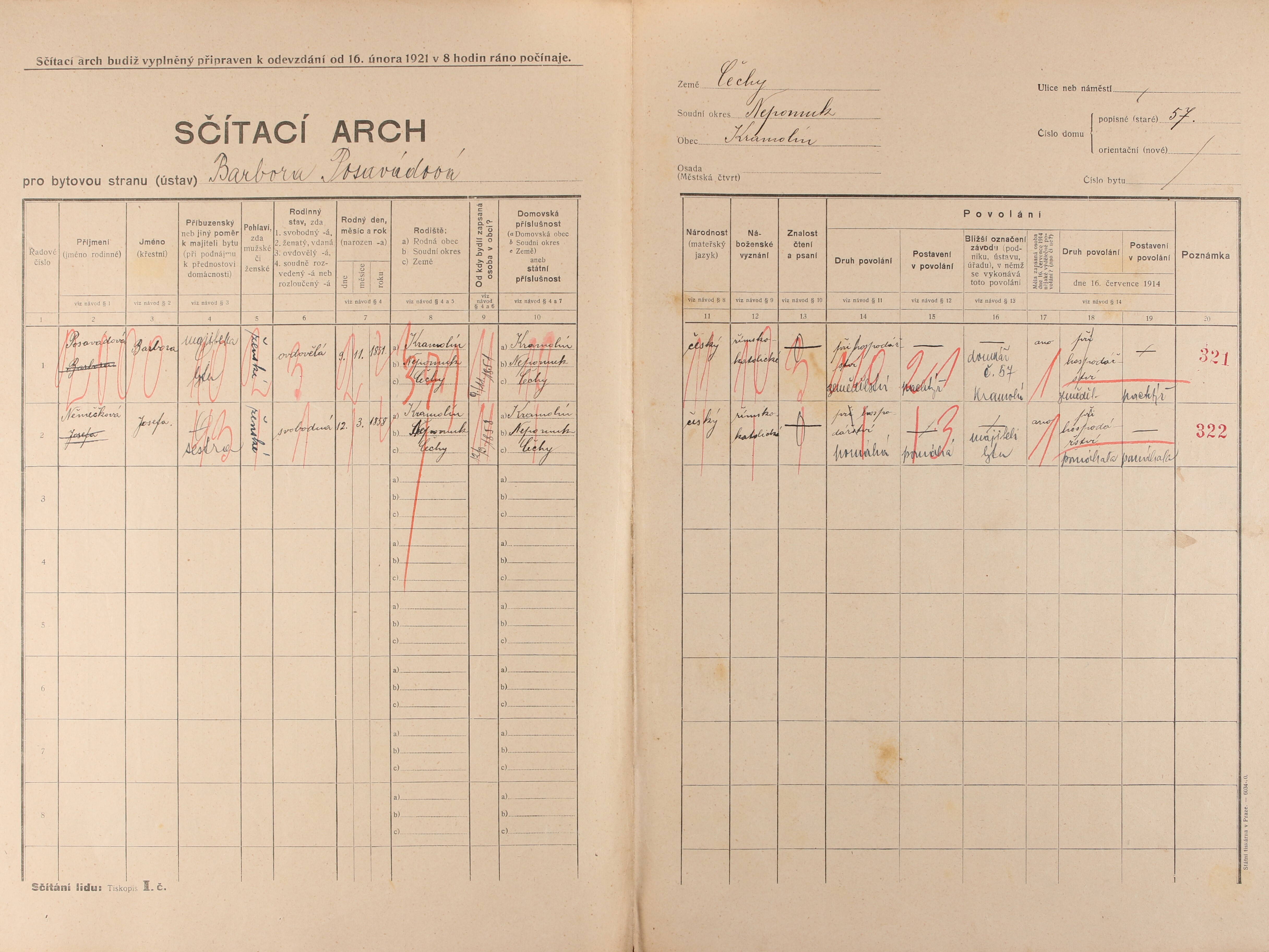 2. soap-pj_00302_census-1921-kramolin-cp057_0020