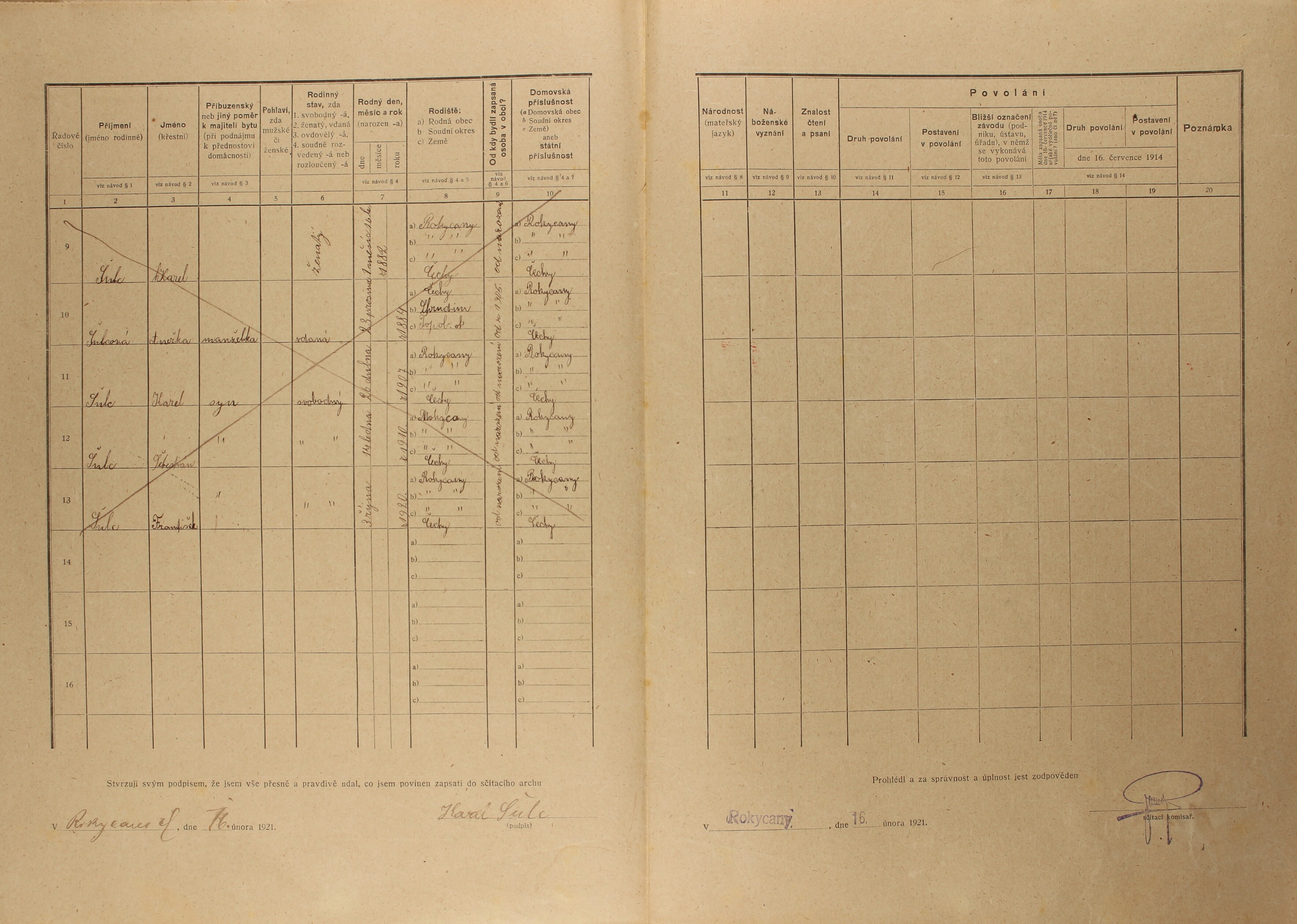 7. soap-ro_00002_census-1921-rokycany-prazske-predmesti-cp082_0070