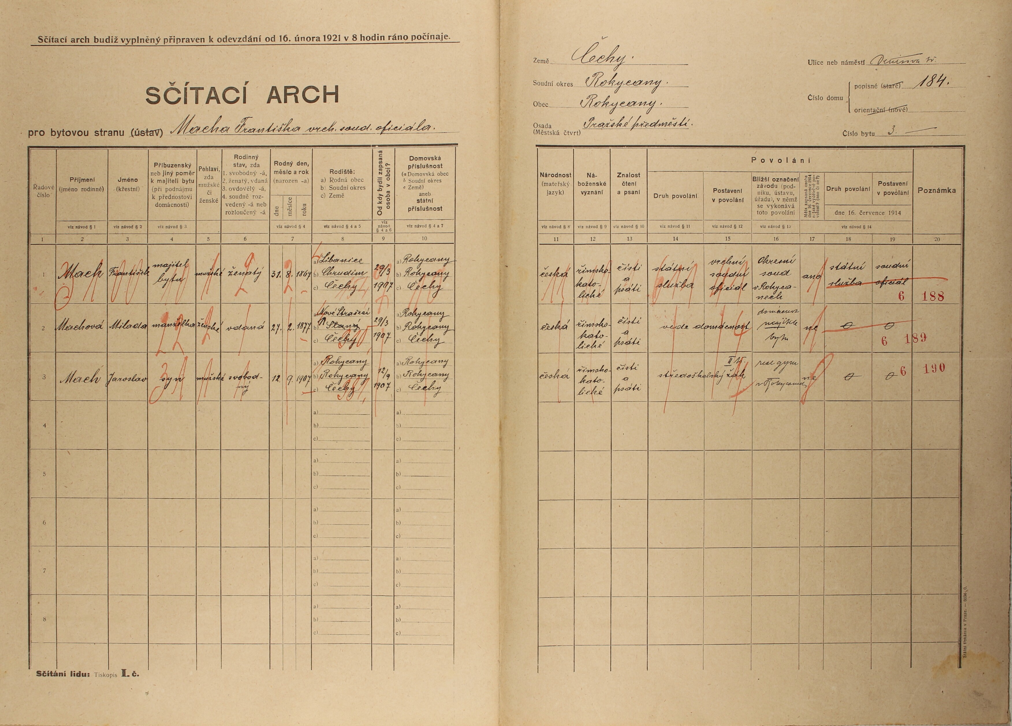 6. soap-ro_00002_census-1921-rokycany-prazske-predmesti-cp184_0060