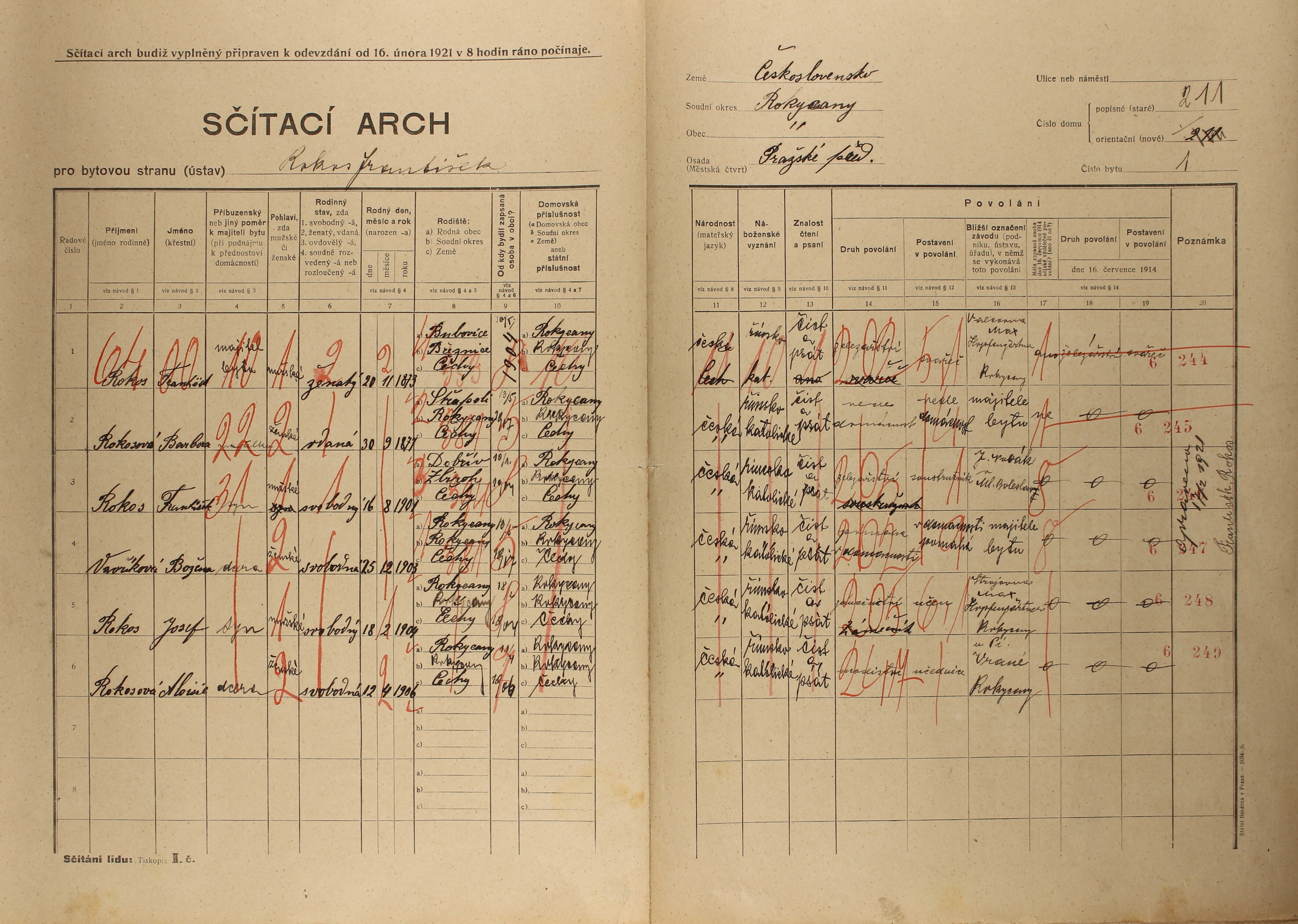 2. soap-ro_00002_census-1921-rokycany-prazske-predmesti-cp211_0020