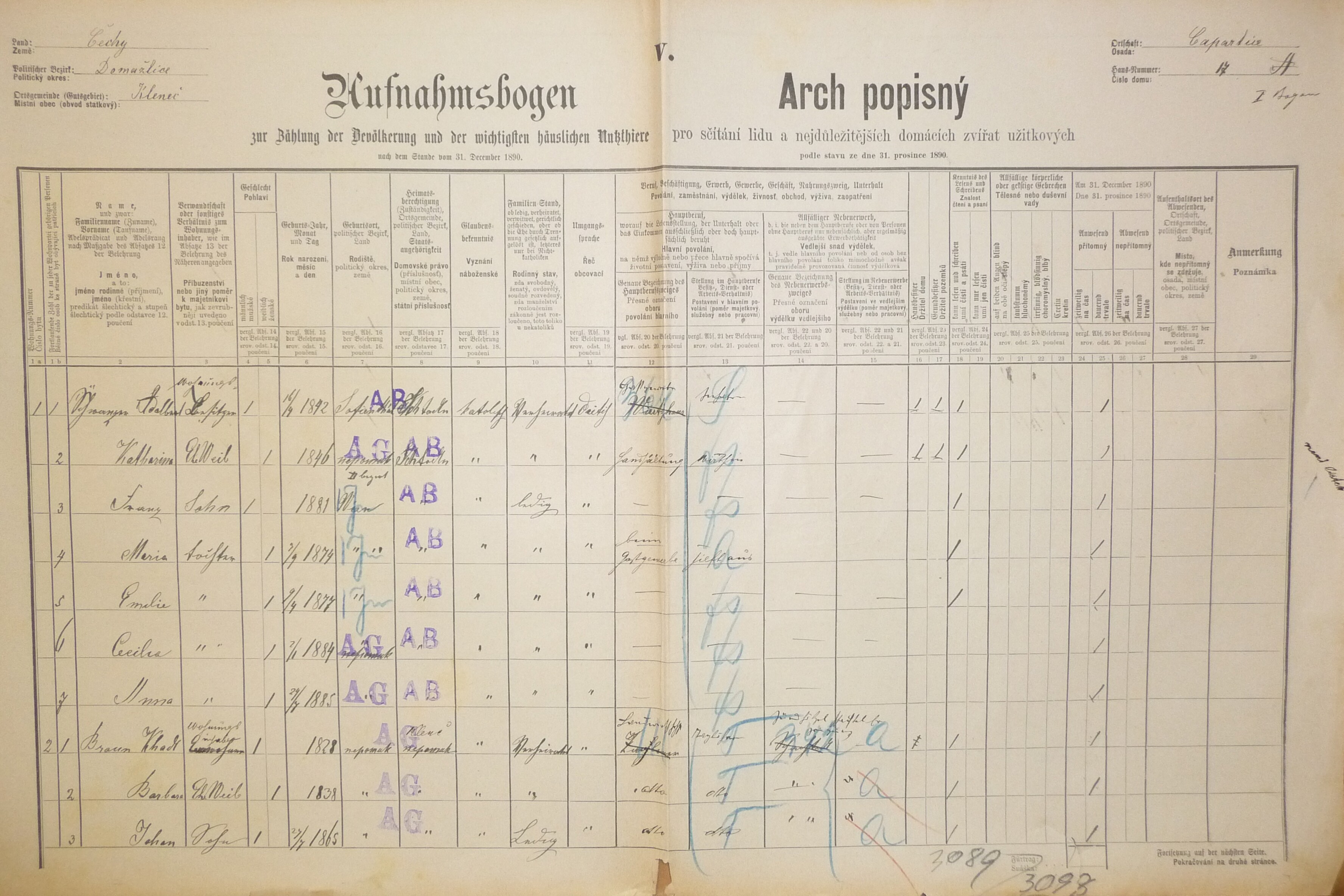 1. soap-do_00592_census-1890-klenci-capartice-cp017_0010