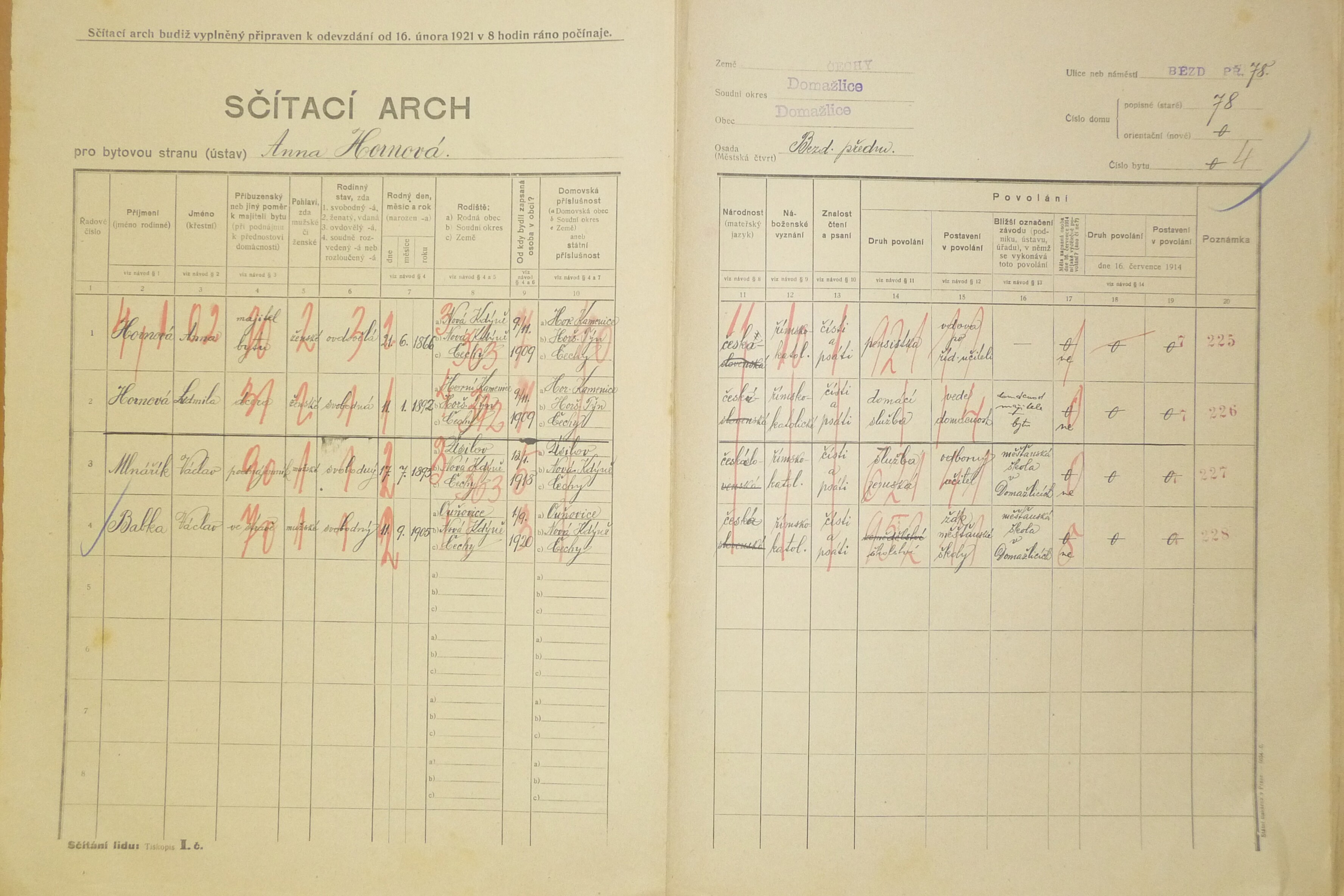 9. soap-do_00592_census-1921-domazlice-bezdekovske-predmesti-cp078_0090