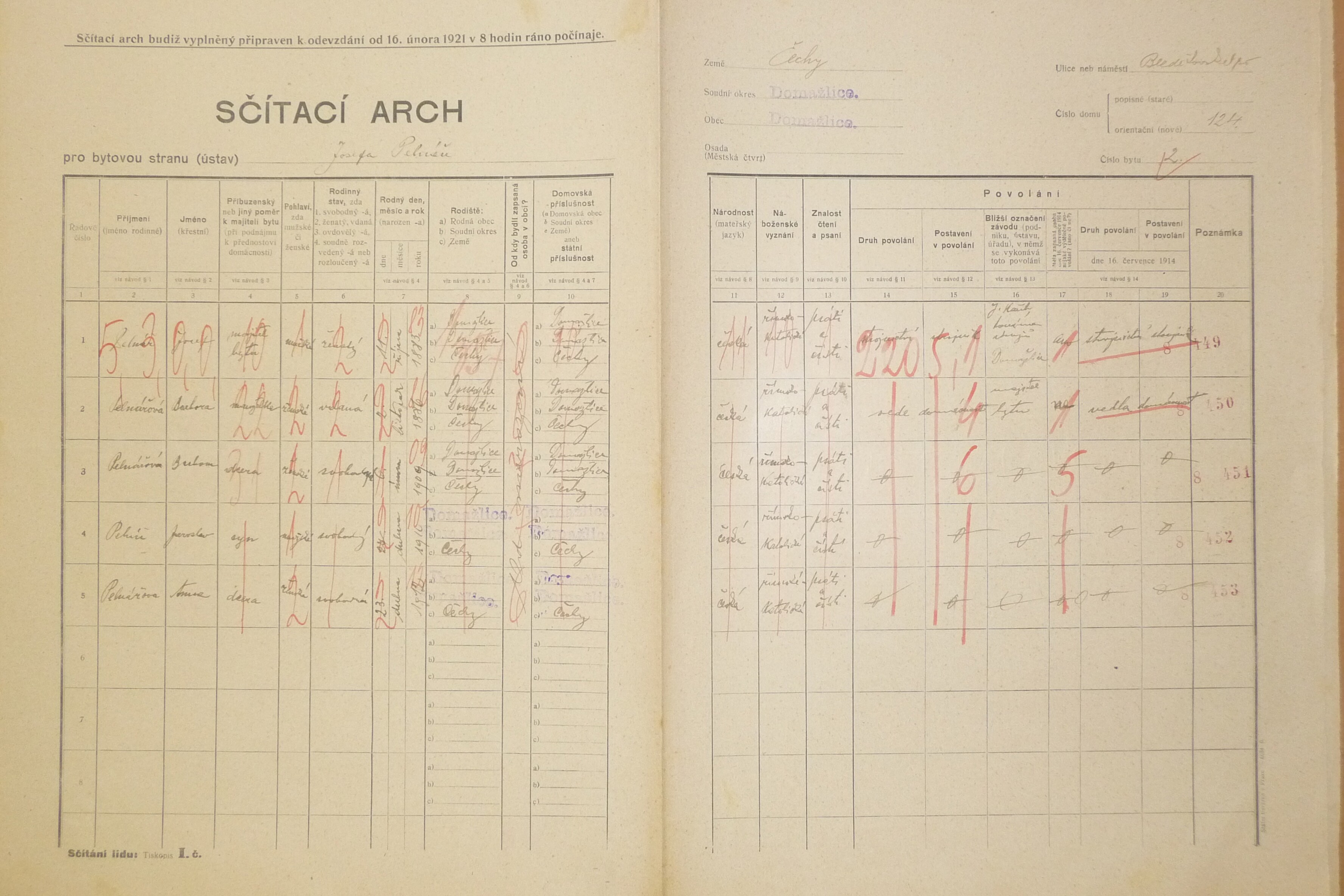 5. soap-do_00592_census-1921-domazlice-bezdekovske-predmesti-cp124_0050