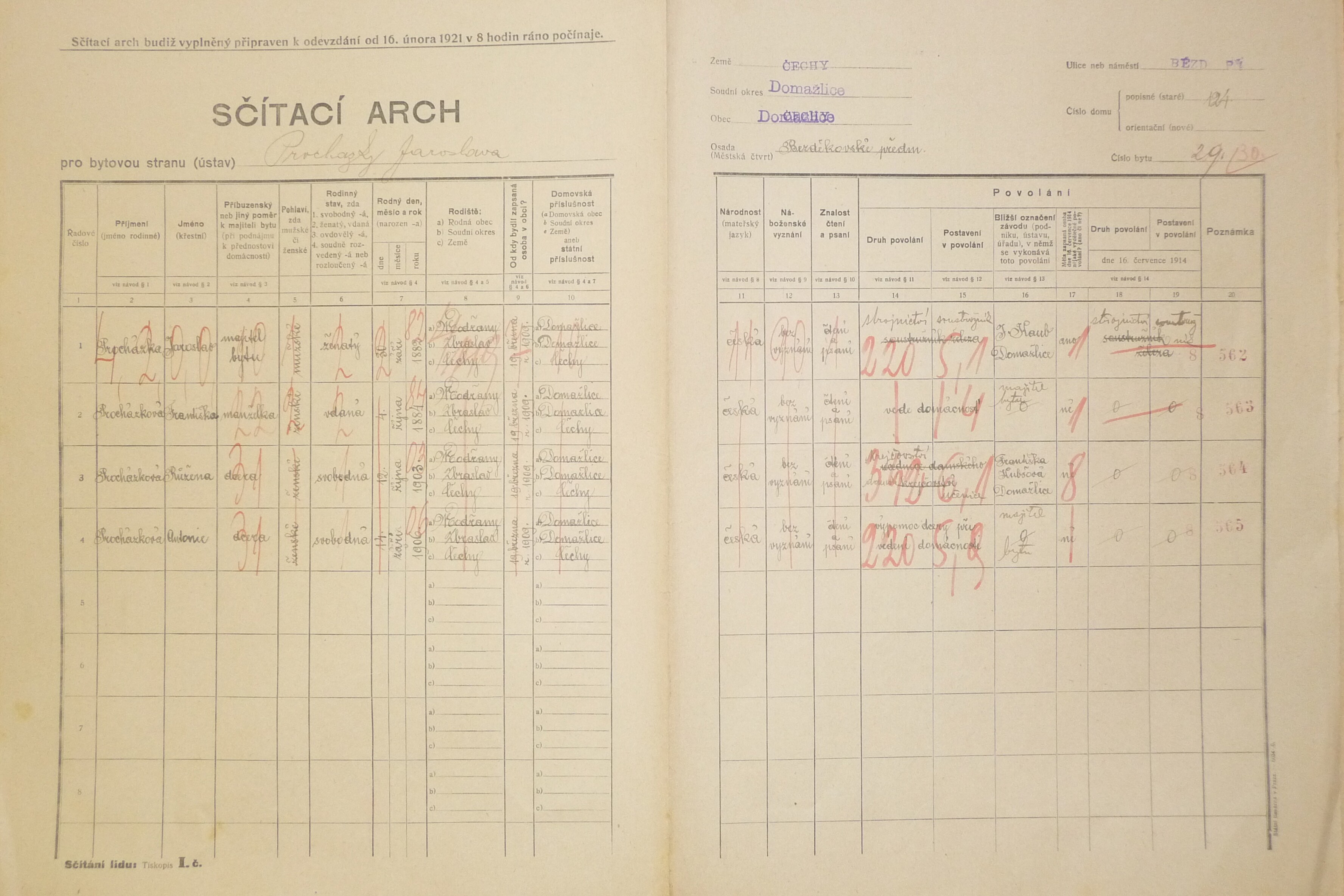 61. soap-do_00592_census-1921-domazlice-bezdekovske-predmesti-cp124_0610