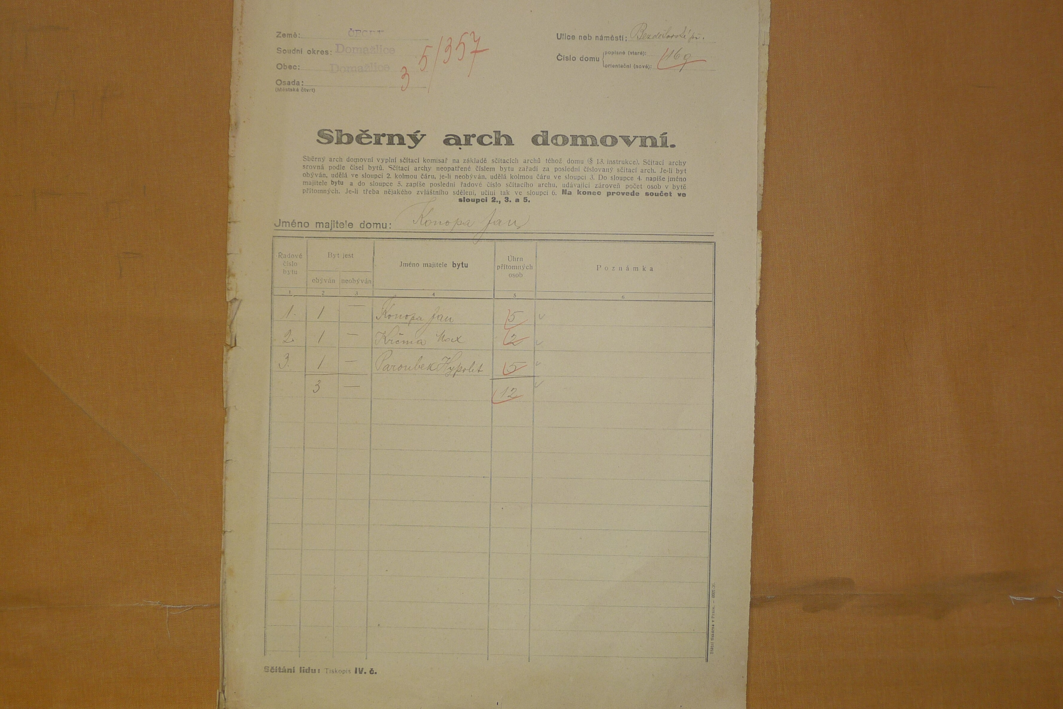 1. soap-do_00592_census-1921-domazlice-bezdekovske-predmesti-cp169_0010