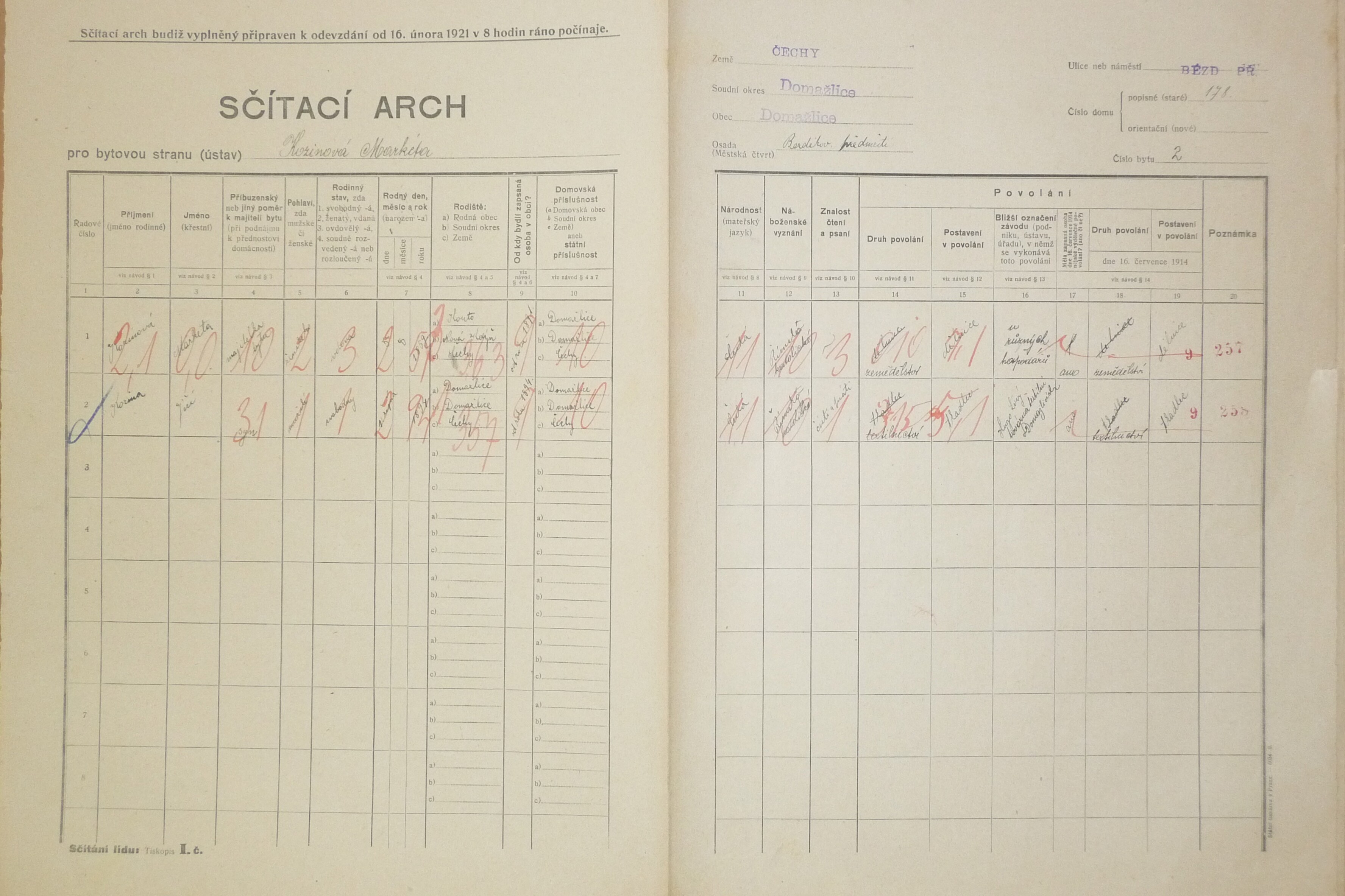 5. soap-do_00592_census-1921-domazlice-bezdekovske-predmesti-cp178_0050