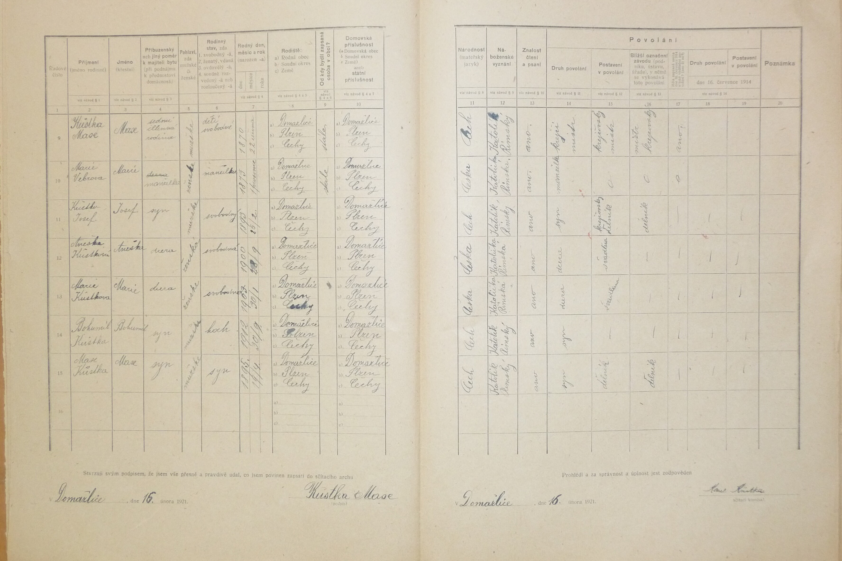 16. soap-do_00592_census-1921-domazlice-mesto-cp037_0160