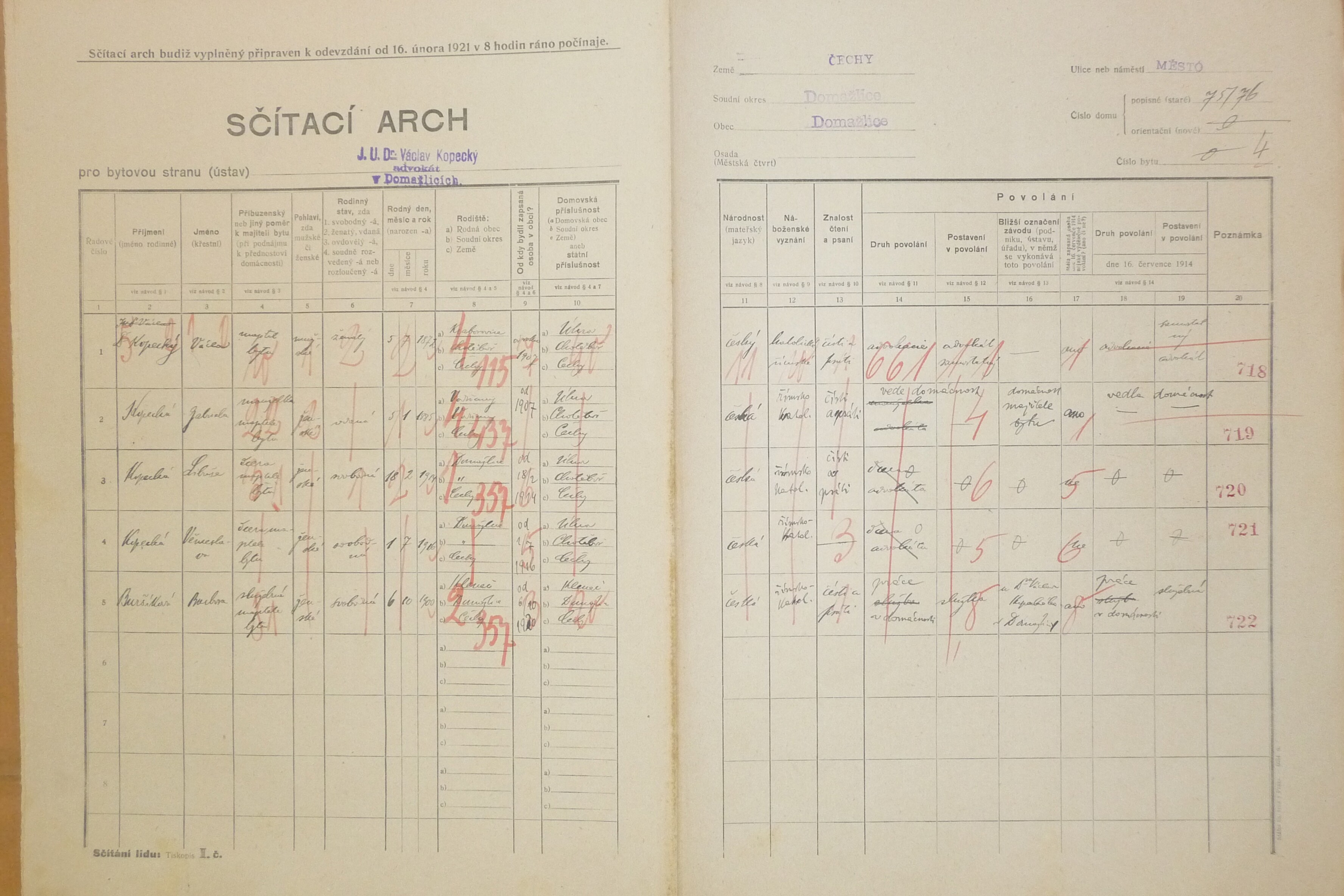 9. soap-do_00592_census-1921-domazlice-mesto-cp075_0090