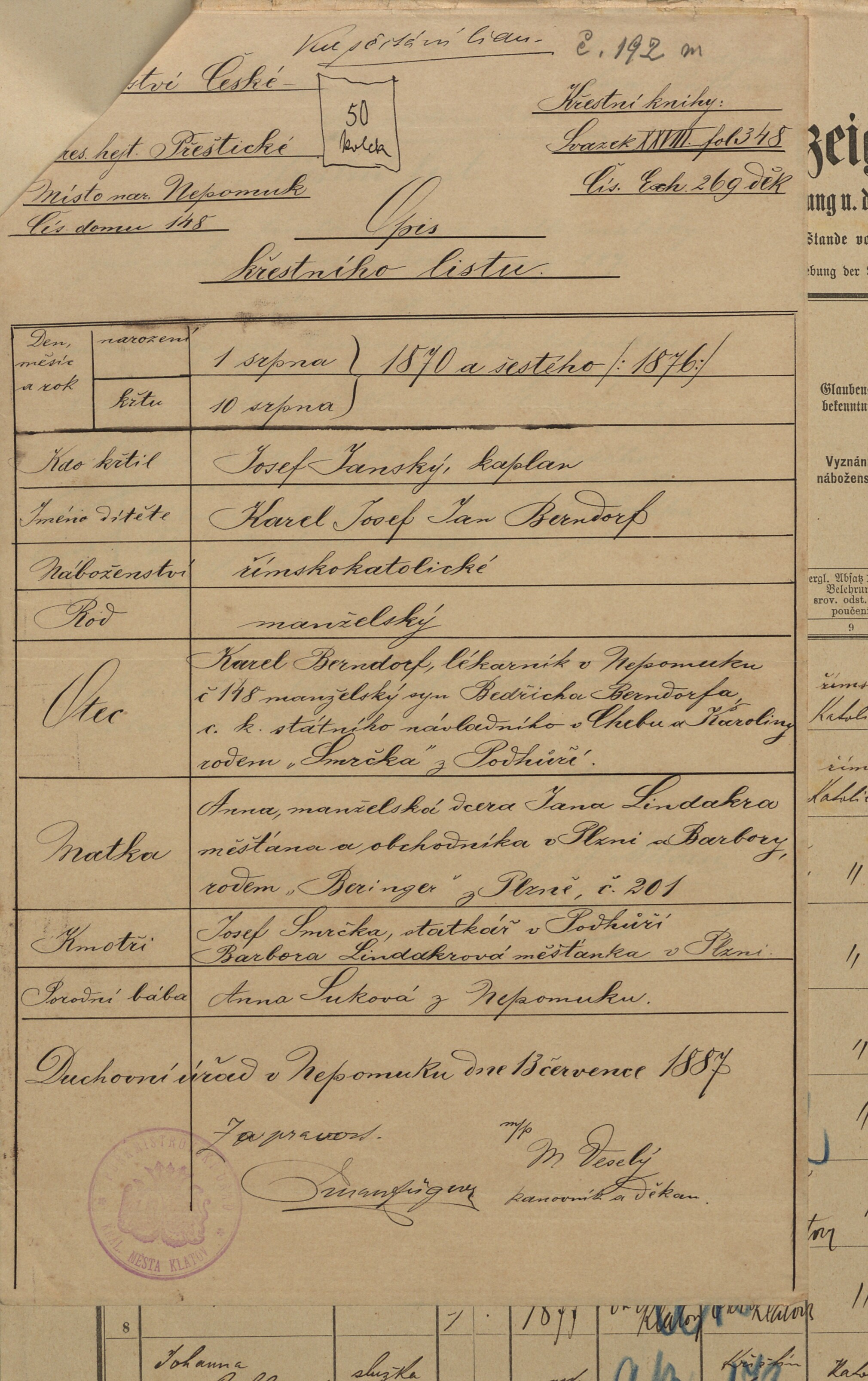 17. soap-kt_01159_census-1890-klatovy-mesto-cp192_0170