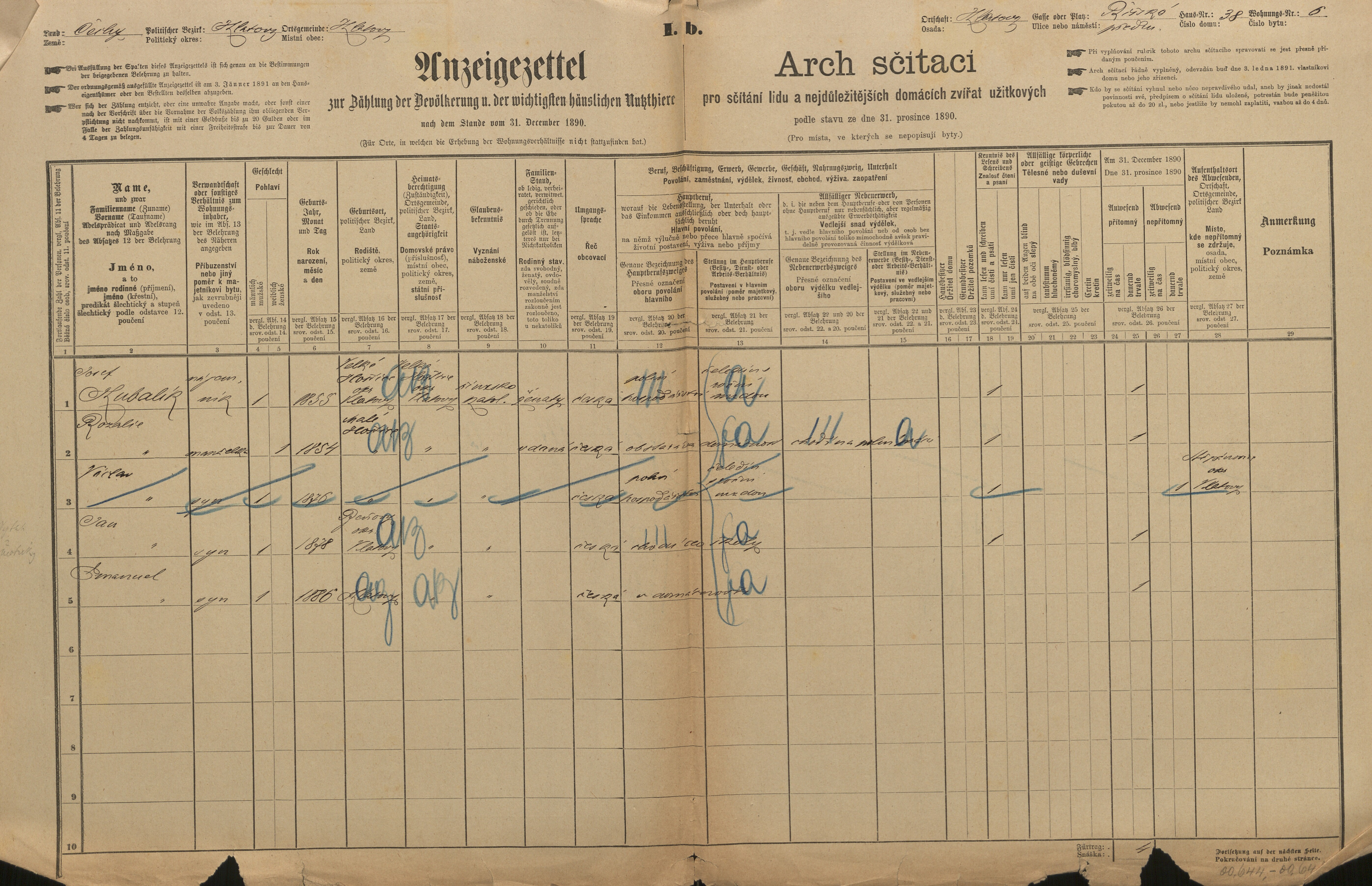 13. soap-kt_01159_census-1890-klatovy-risske-predmesti-cp038_0130