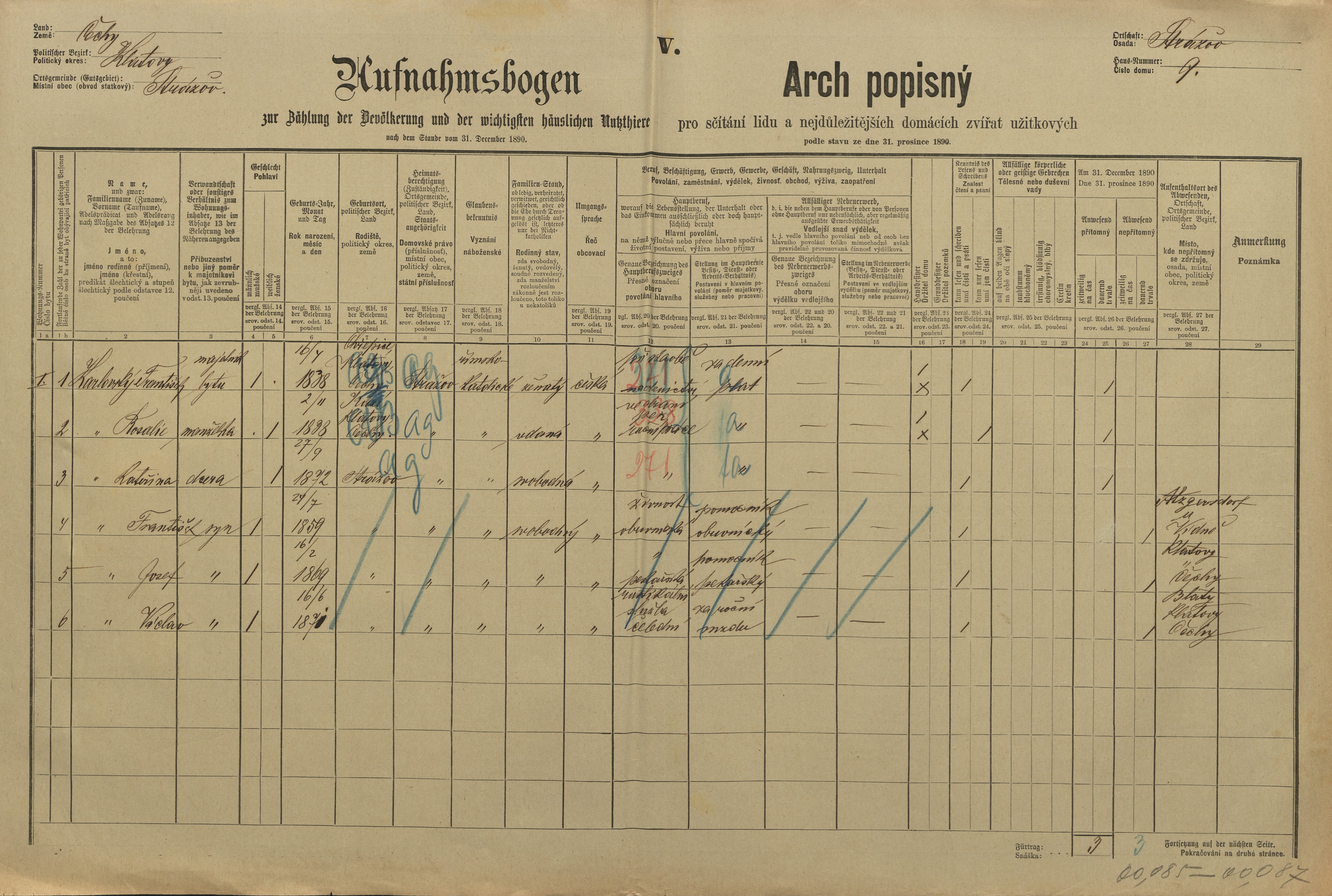 1. soap-kt_01159_census-1890-strazov-cp009_0010