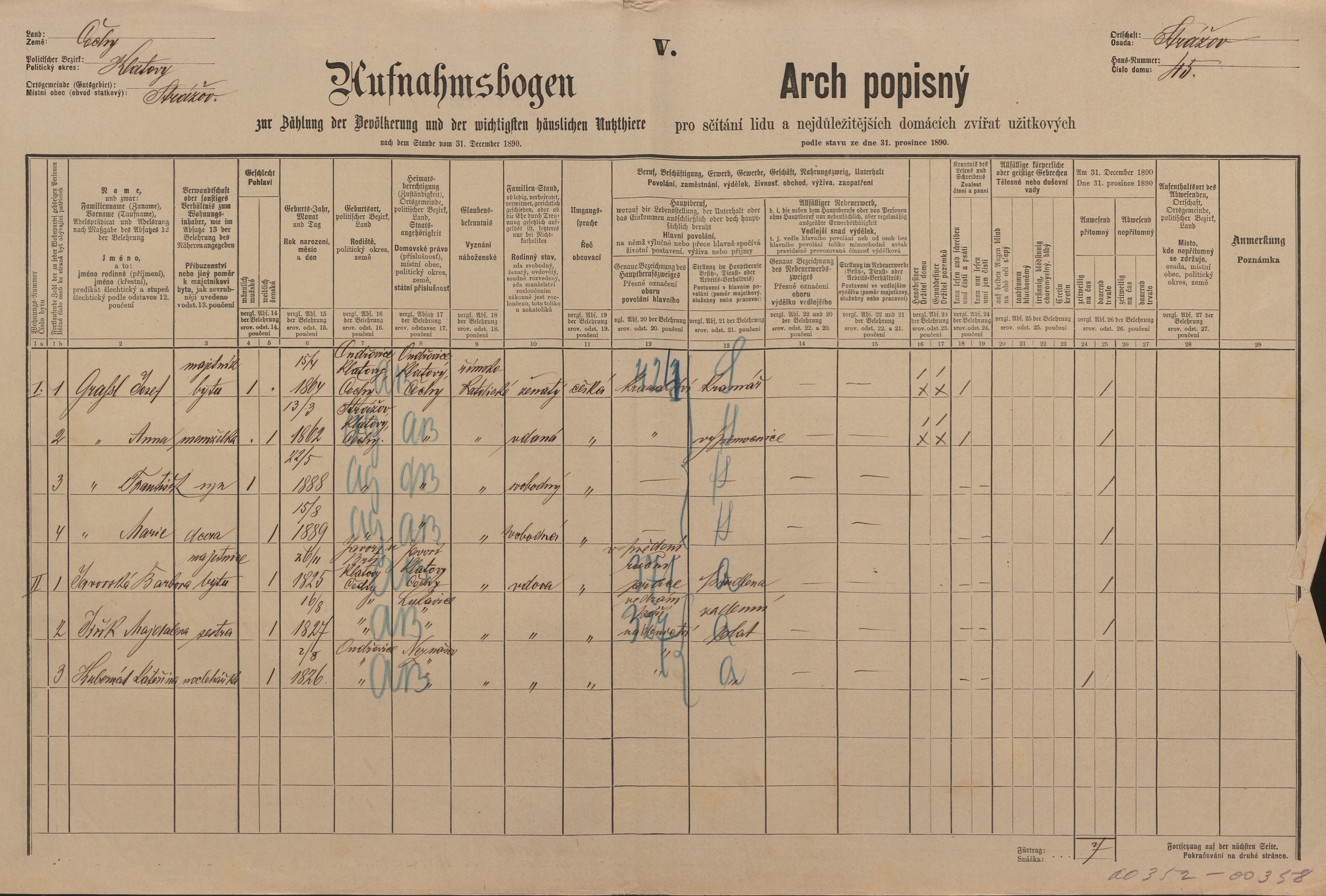 1. soap-kt_01159_census-1890-strazov-cp045_0010