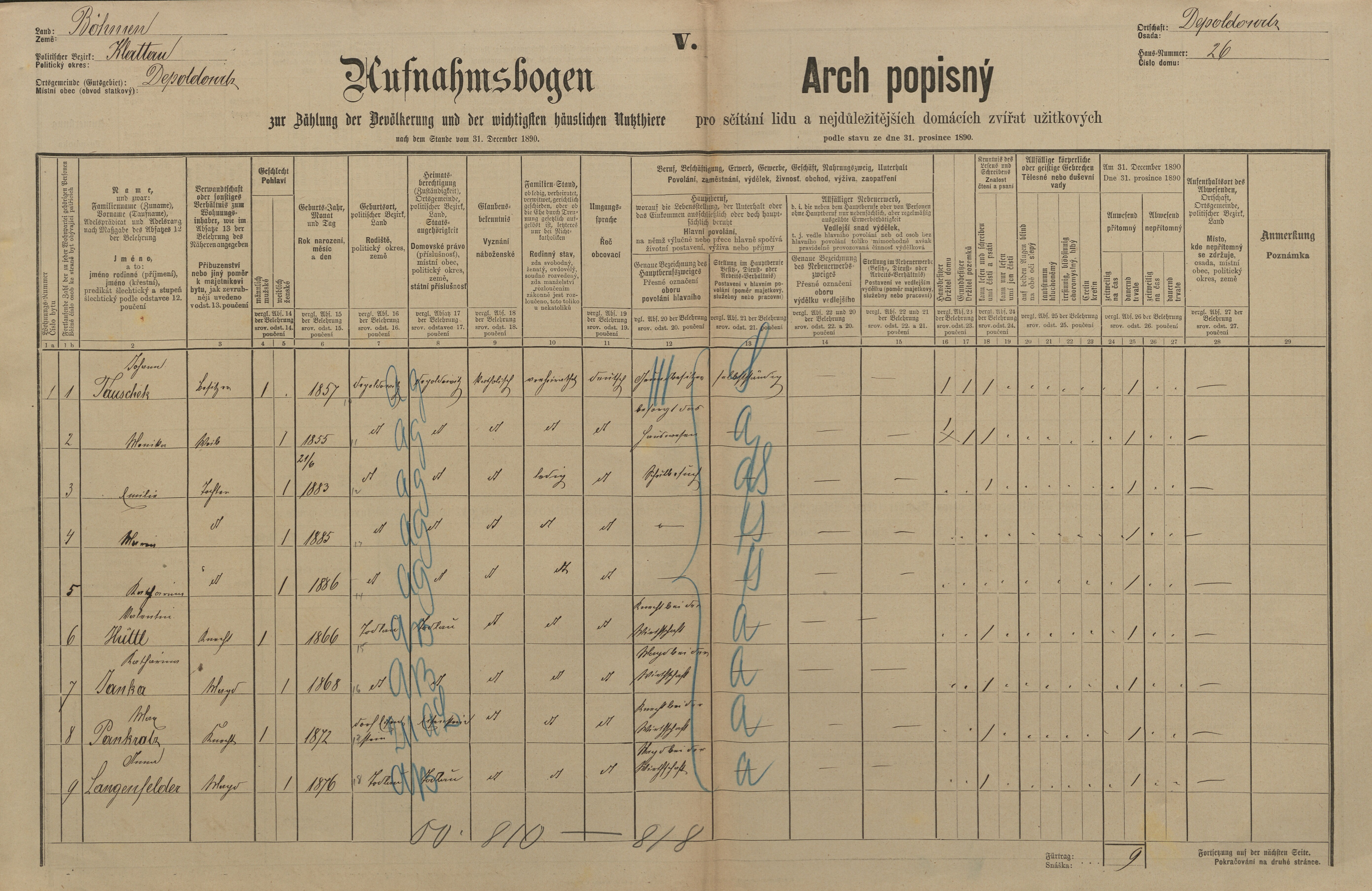 1. soap-kt_01159_census-1890-depoltice-cp026_0010