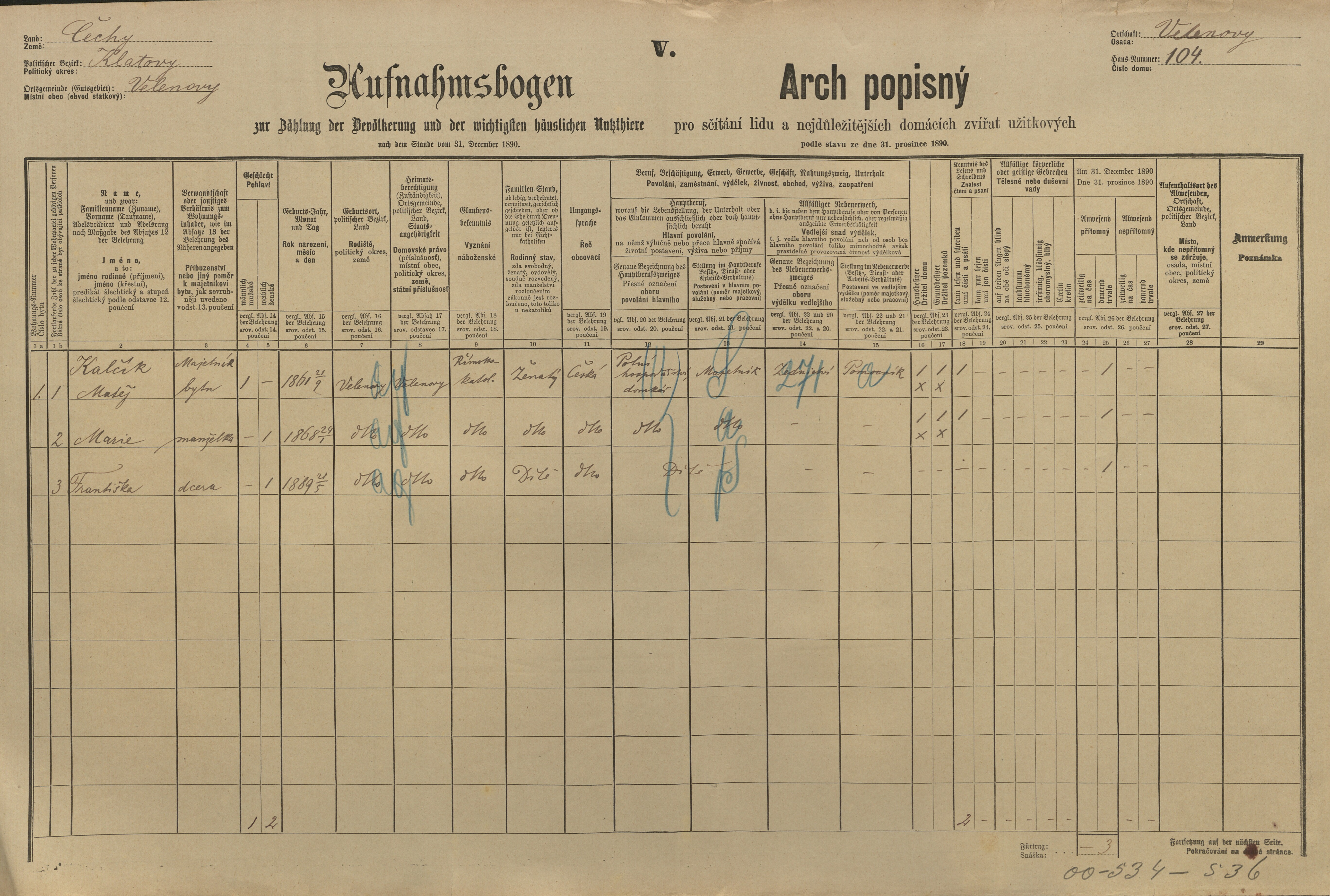 1. soap-kt_01159_census-1890-velenovy-cp104_0010