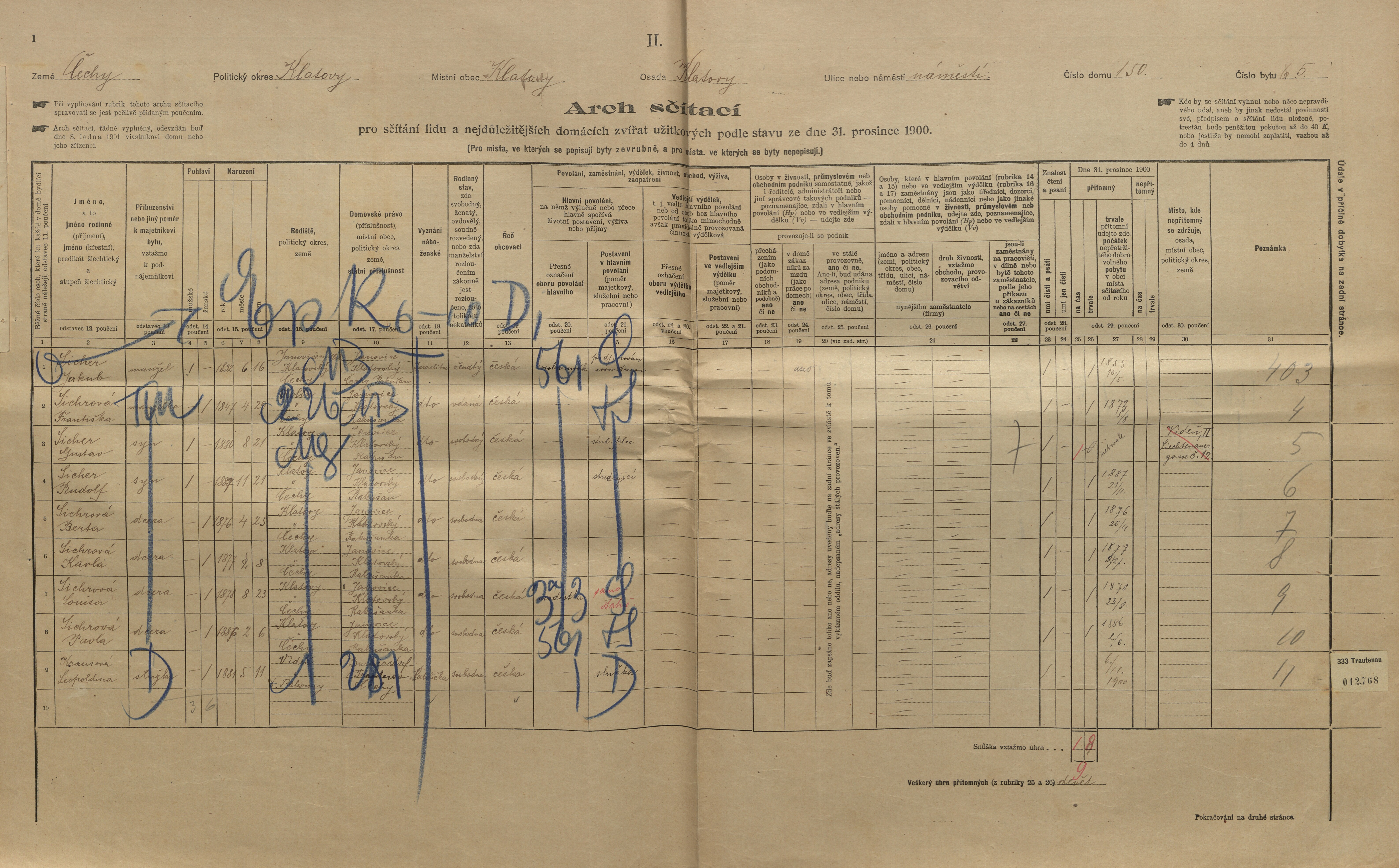 11. soap-kt_01159_census-1900-klatovy-mesto-cp150_0110