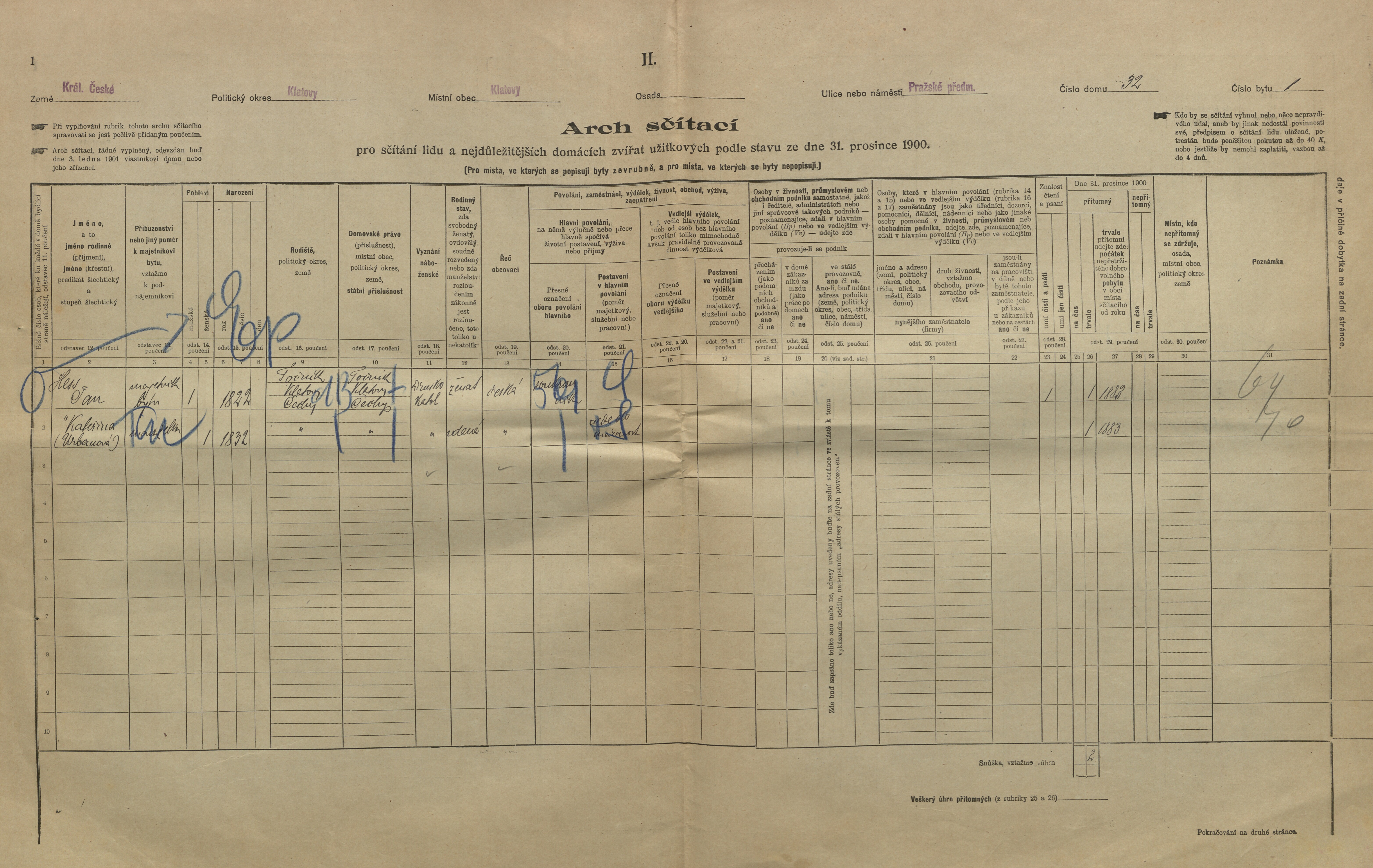 1. soap-kt_01159_census-1900-klatovy-prazske-predmesti-cp032_0010