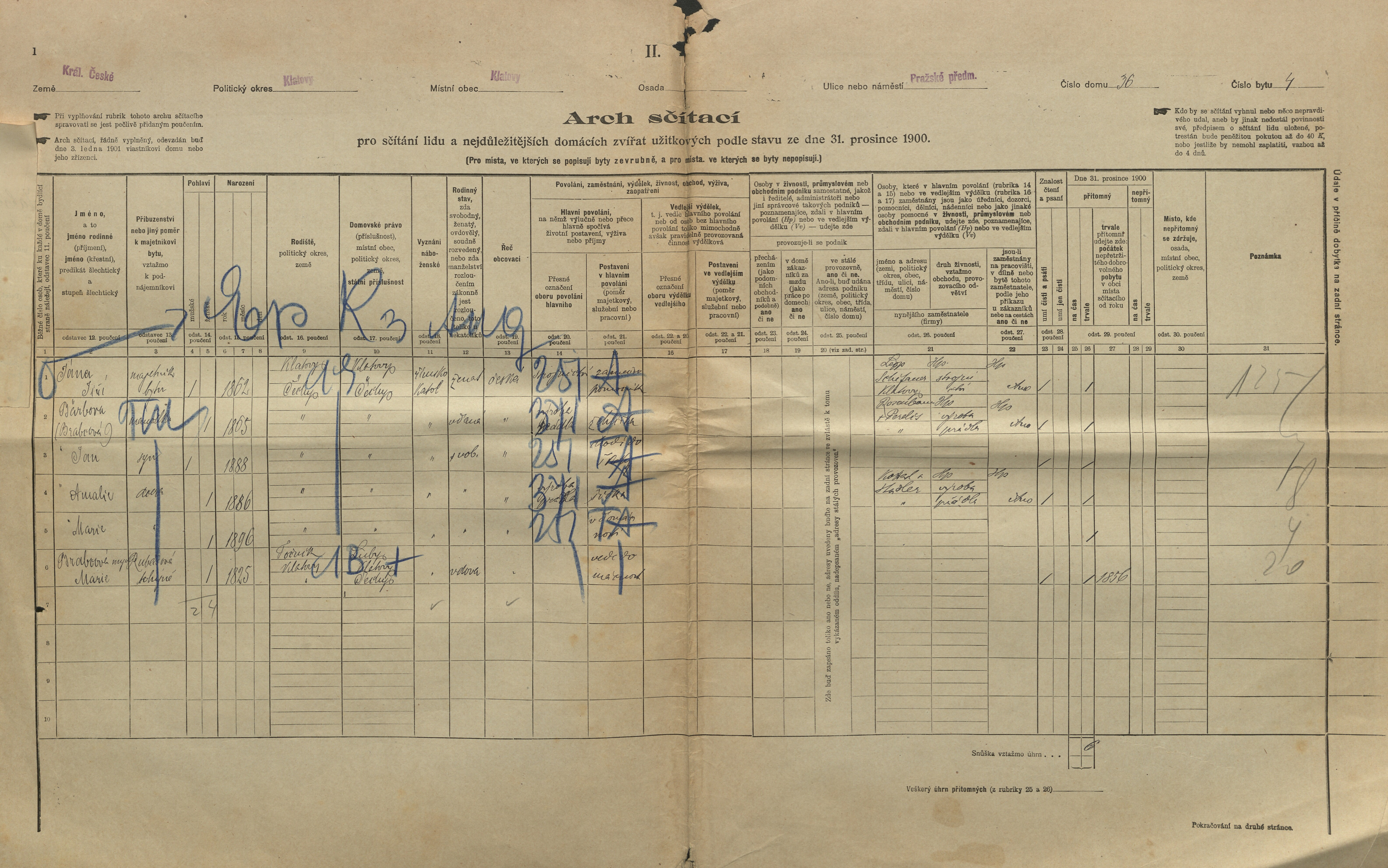 7. soap-kt_01159_census-1900-klatovy-prazske-predmesti-cp036_0070