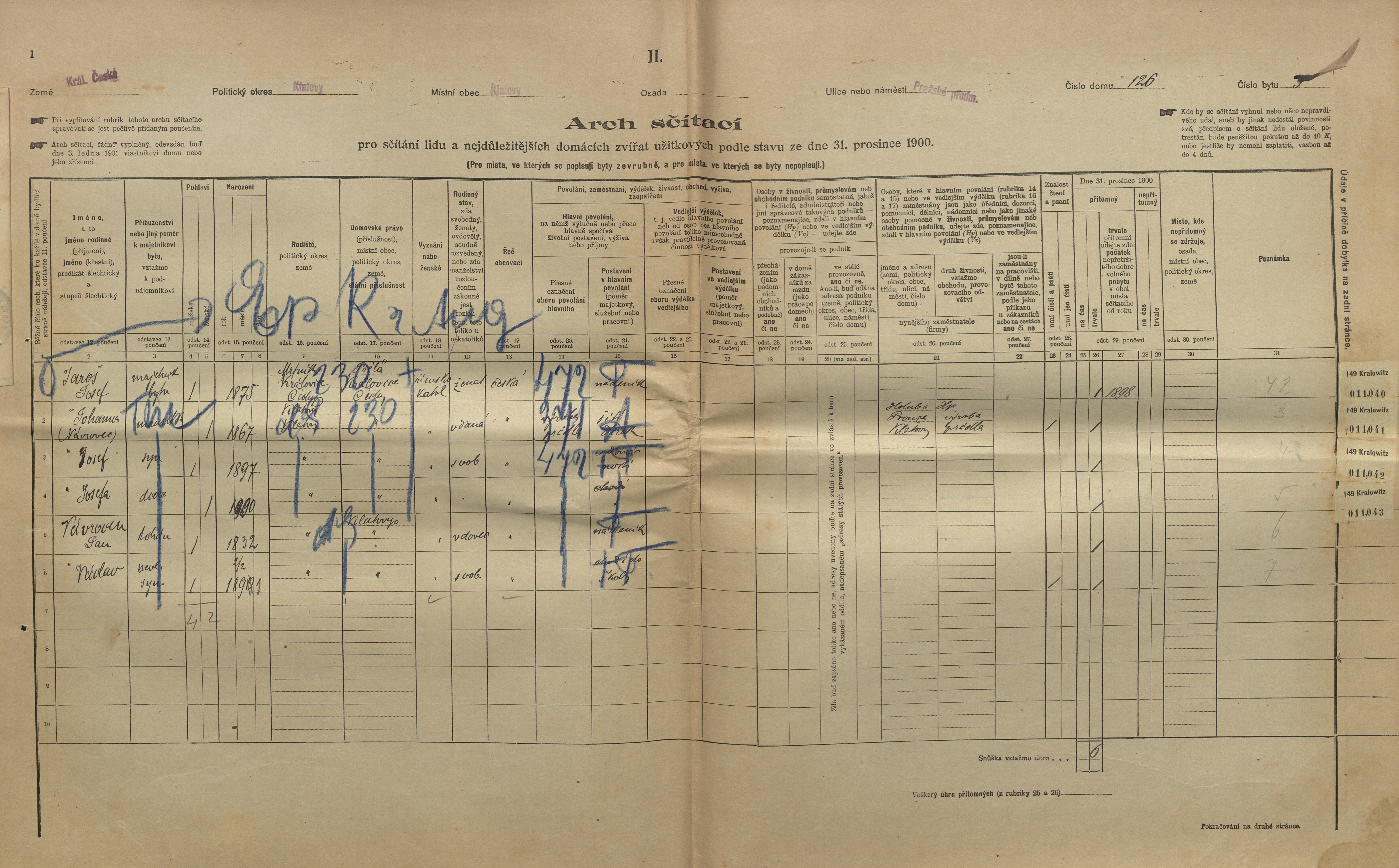 5. soap-kt_01159_census-1900-klatovy-prazske-predmesti-cp126_0050