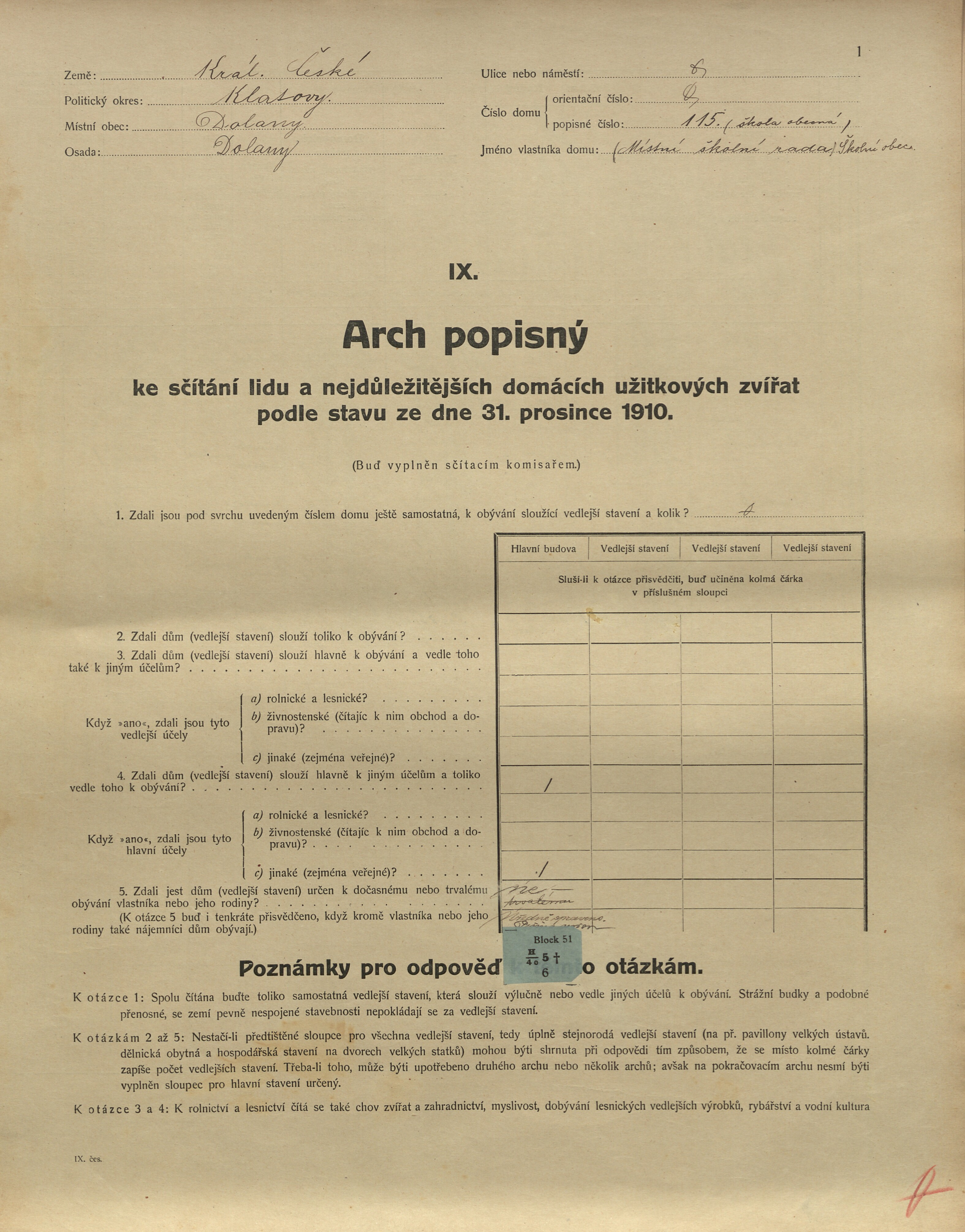 1. soap-kt_01159_census-1910-dolany-cp115_0010