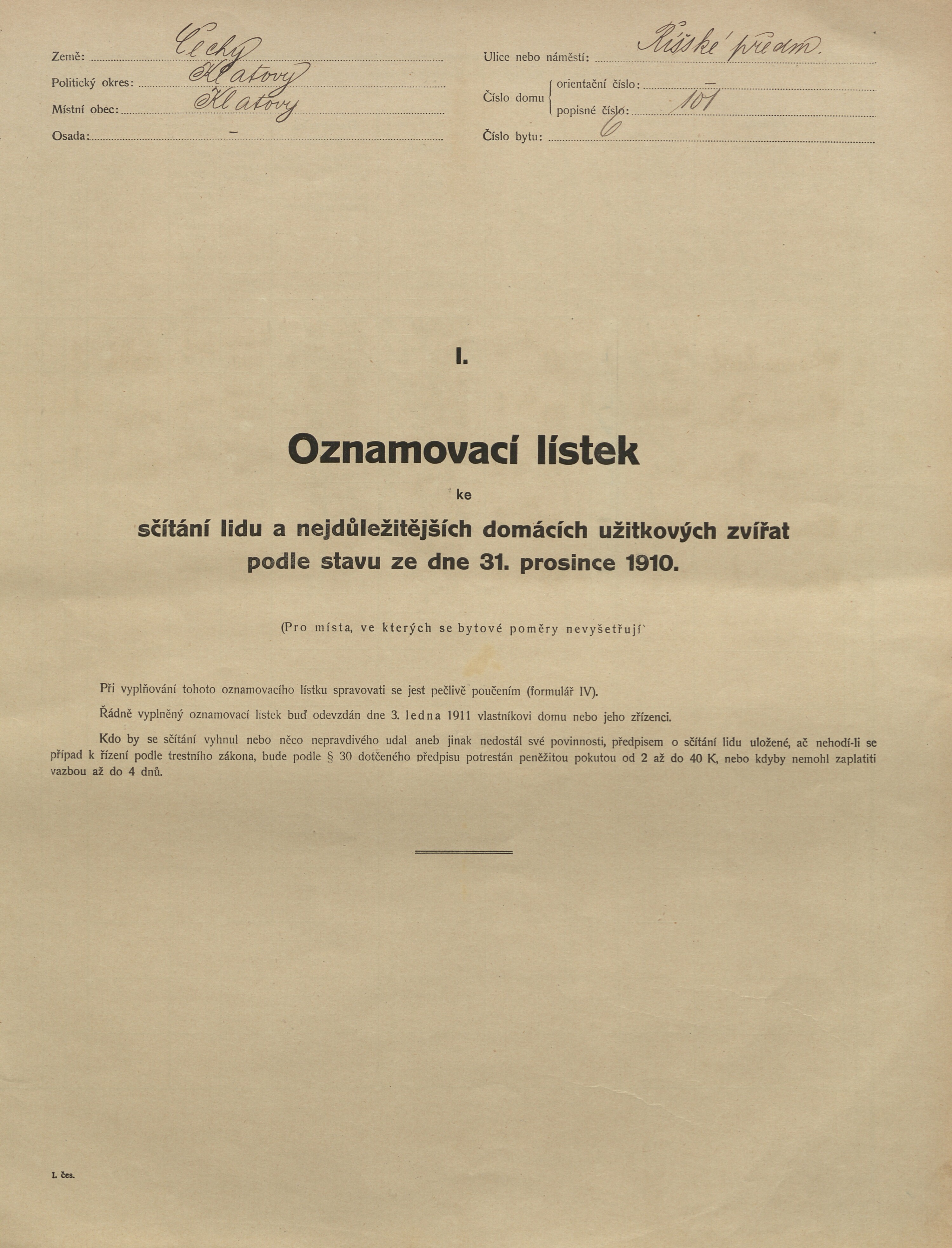 20. soap-kt_01159_census-1910-klatovy-risske-predmesti-cp101_0200