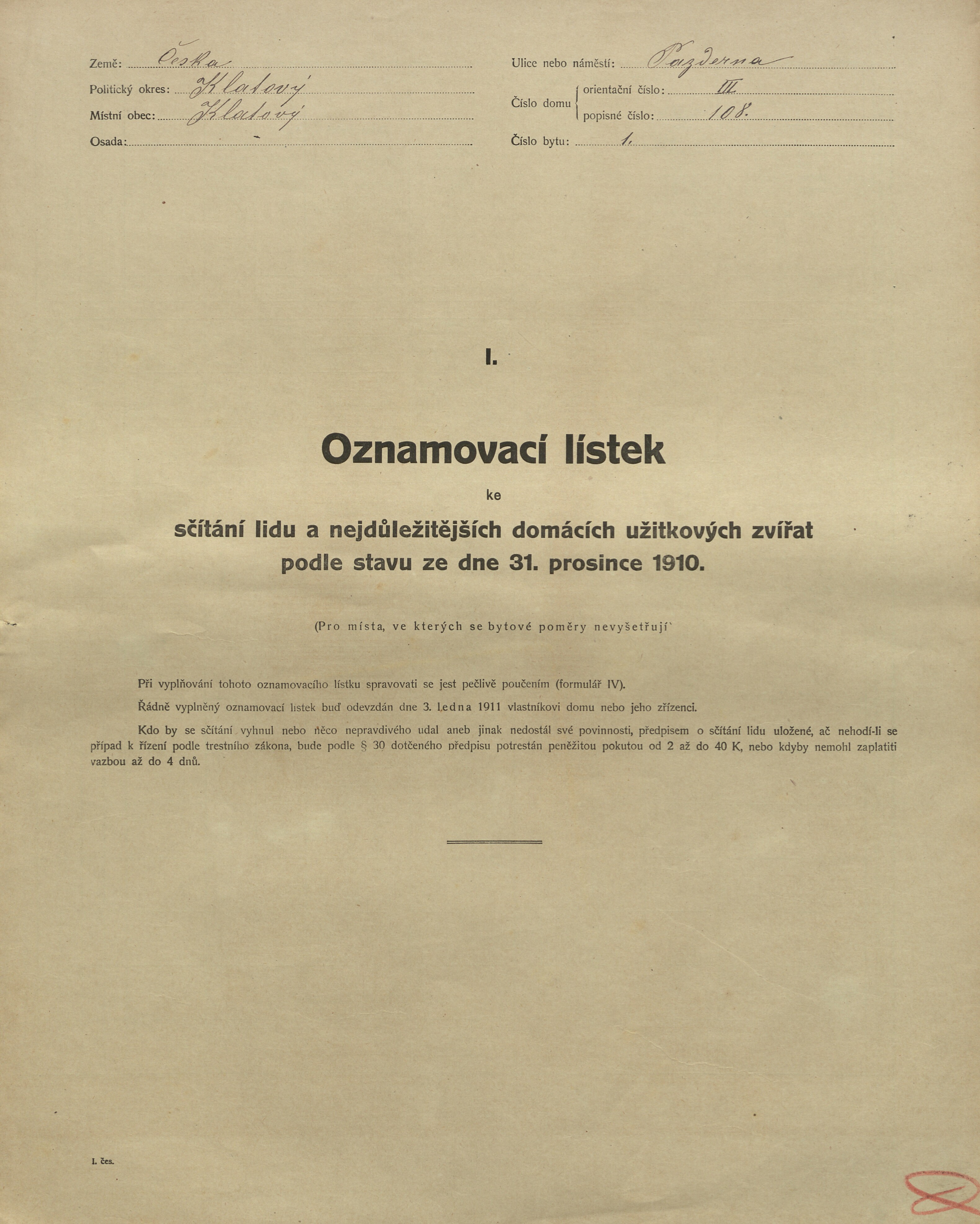 3. soap-kt_01159_census-1910-klatovy-risske-predmesti-cp108_0030