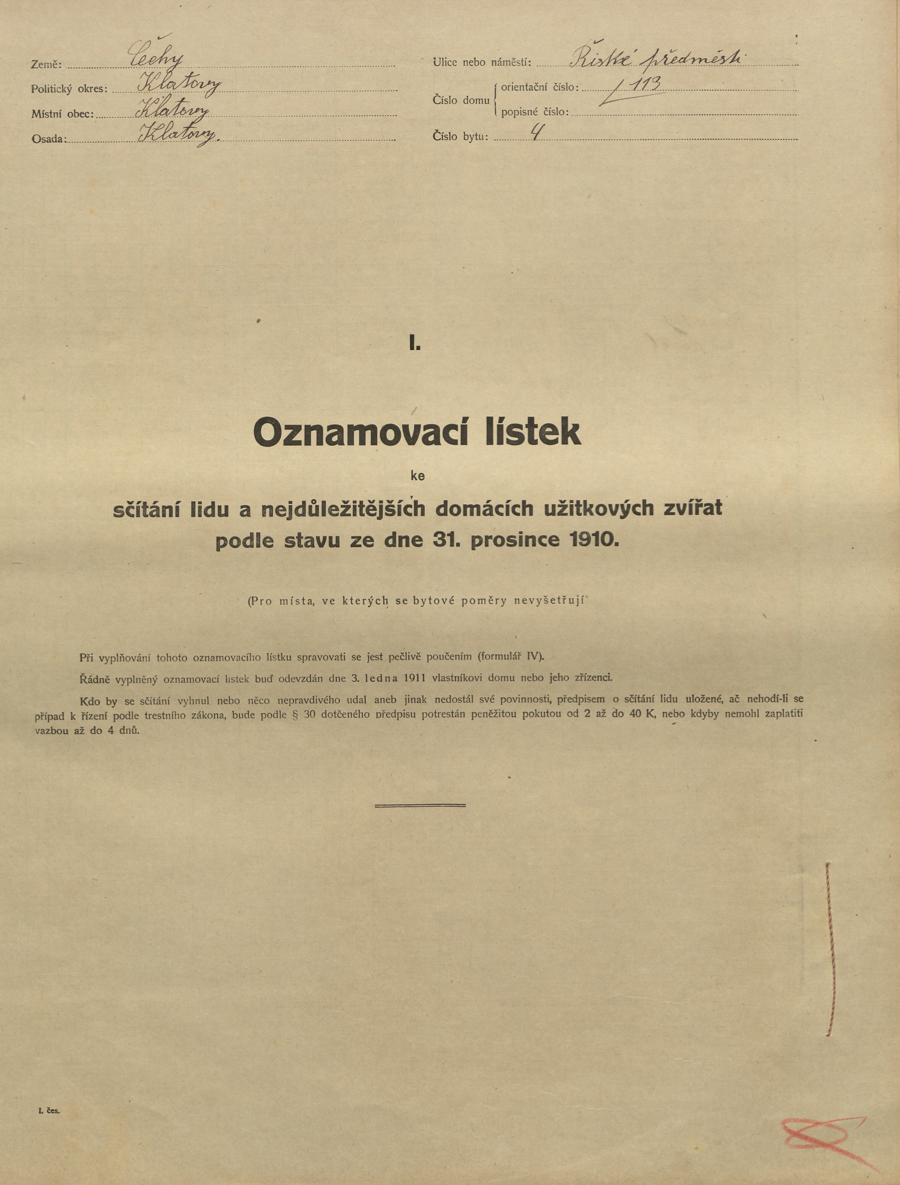 13. soap-kt_01159_census-1910-klatovy-risske-predmesti-cp113_0130