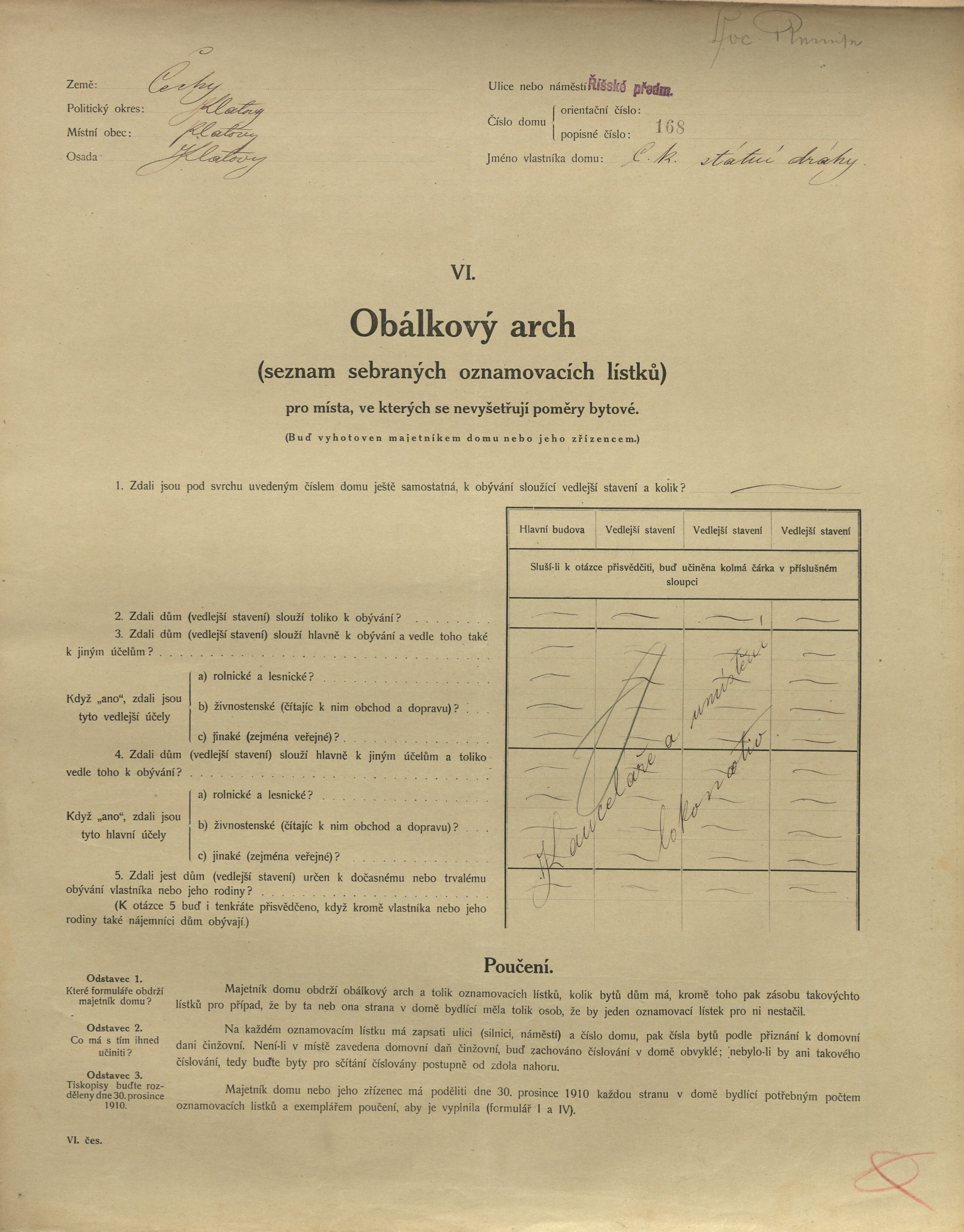 1. soap-kt_01159_census-1910-klatovy-risske-predmesti-cp168_0010