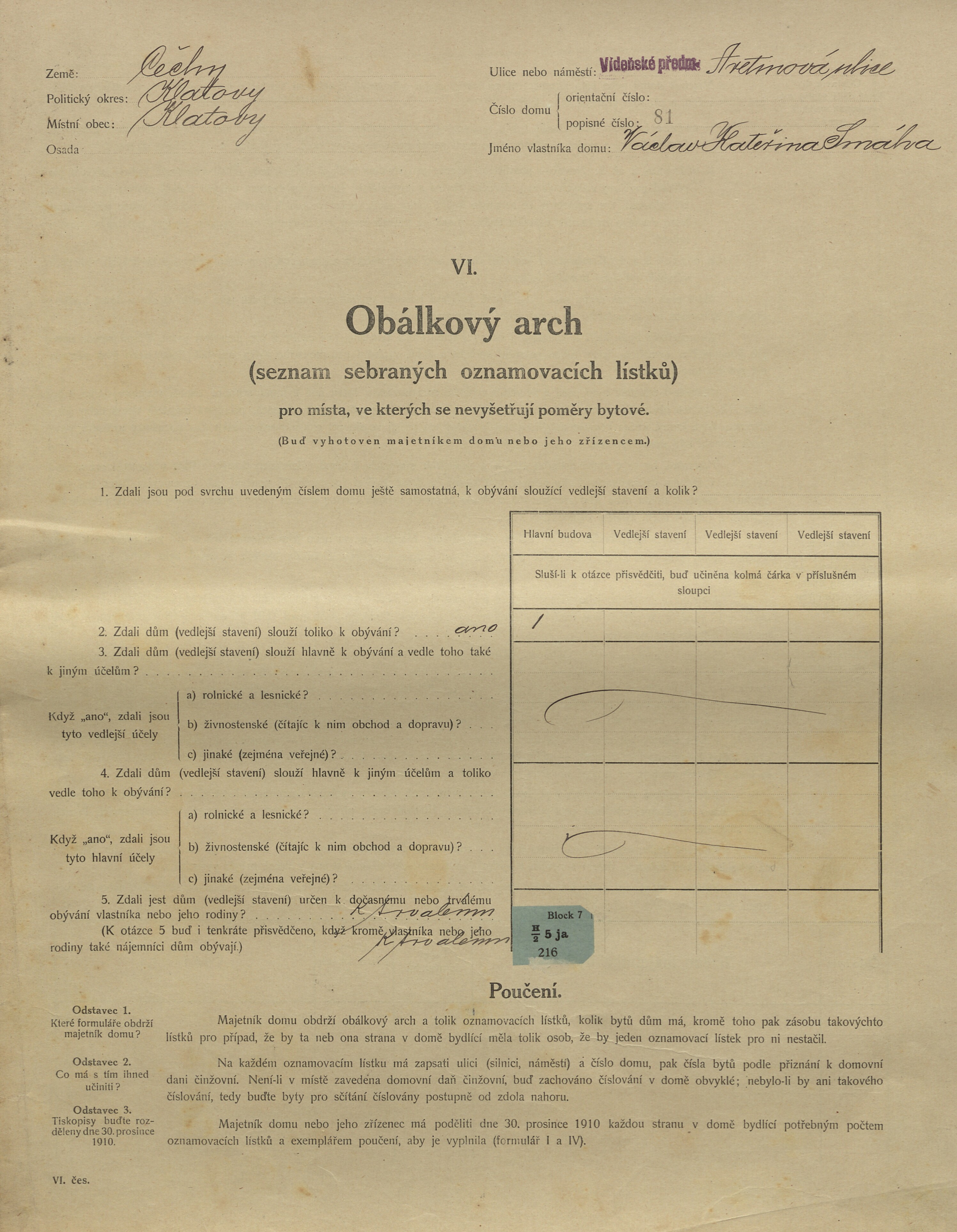 1. soap-kt_01159_census-1910-klatovy-videnske-predmesti-cp081_0010