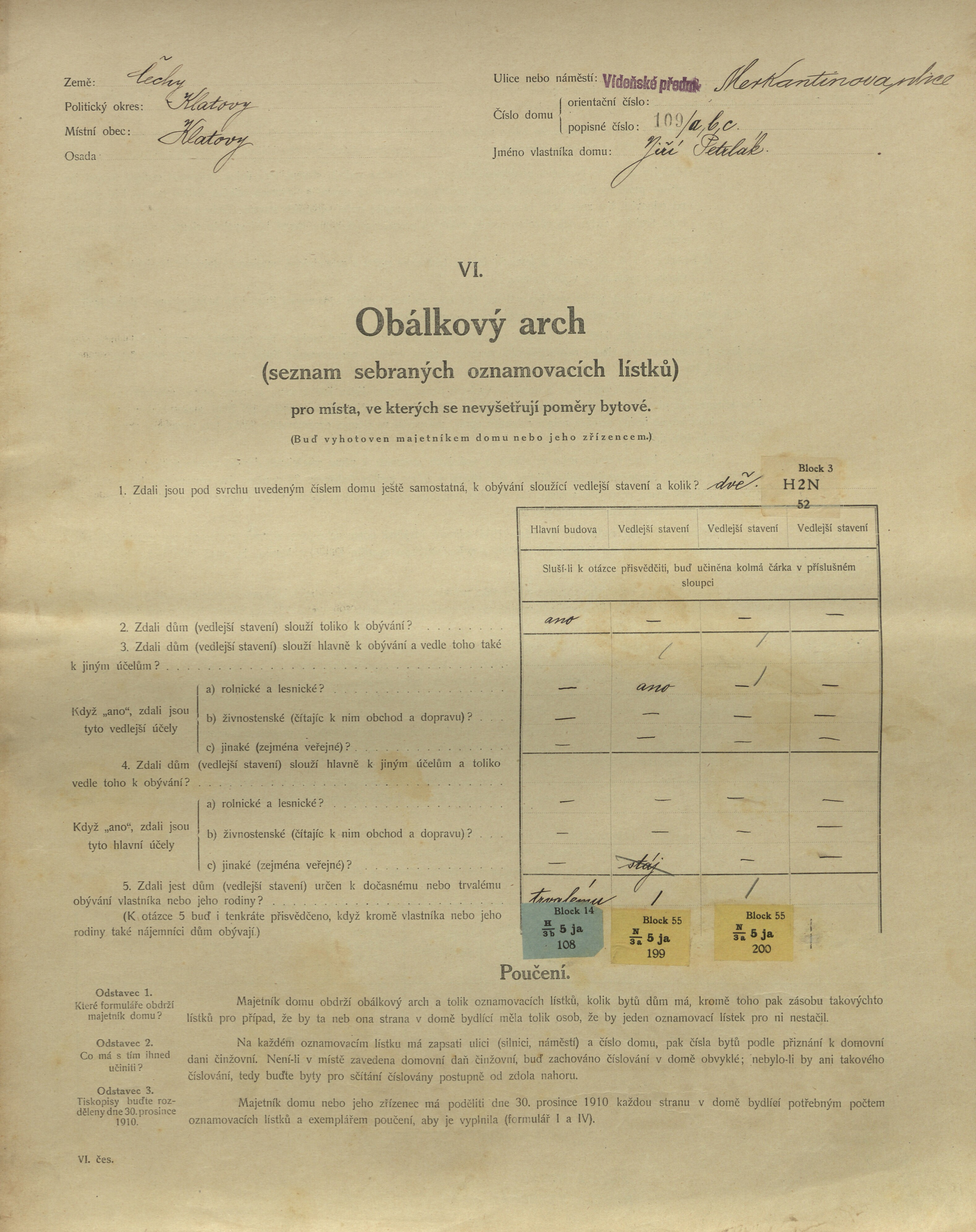 1. soap-kt_01159_census-1910-klatovy-videnske-predmesti-cp109_0010