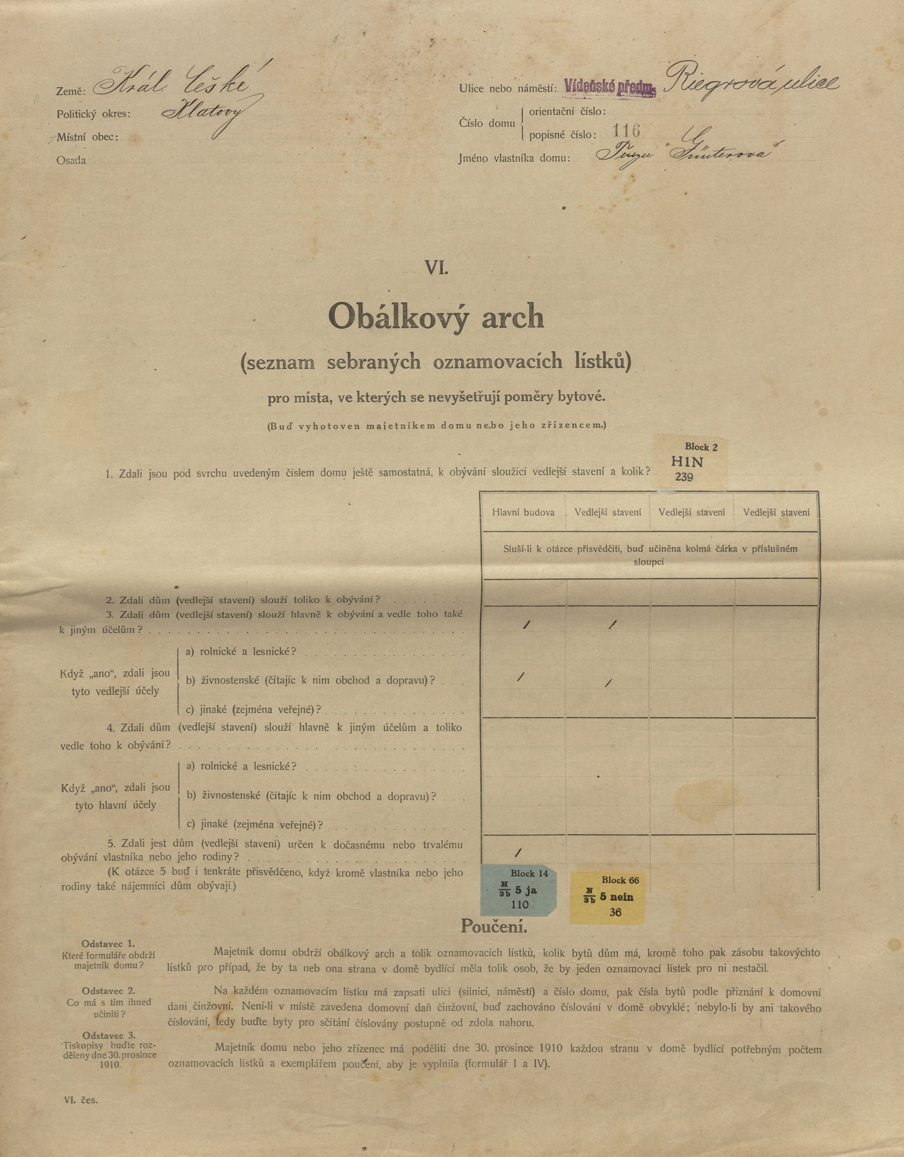1. soap-kt_01159_census-1910-klatovy-videnske-predmesti-cp116_0010
