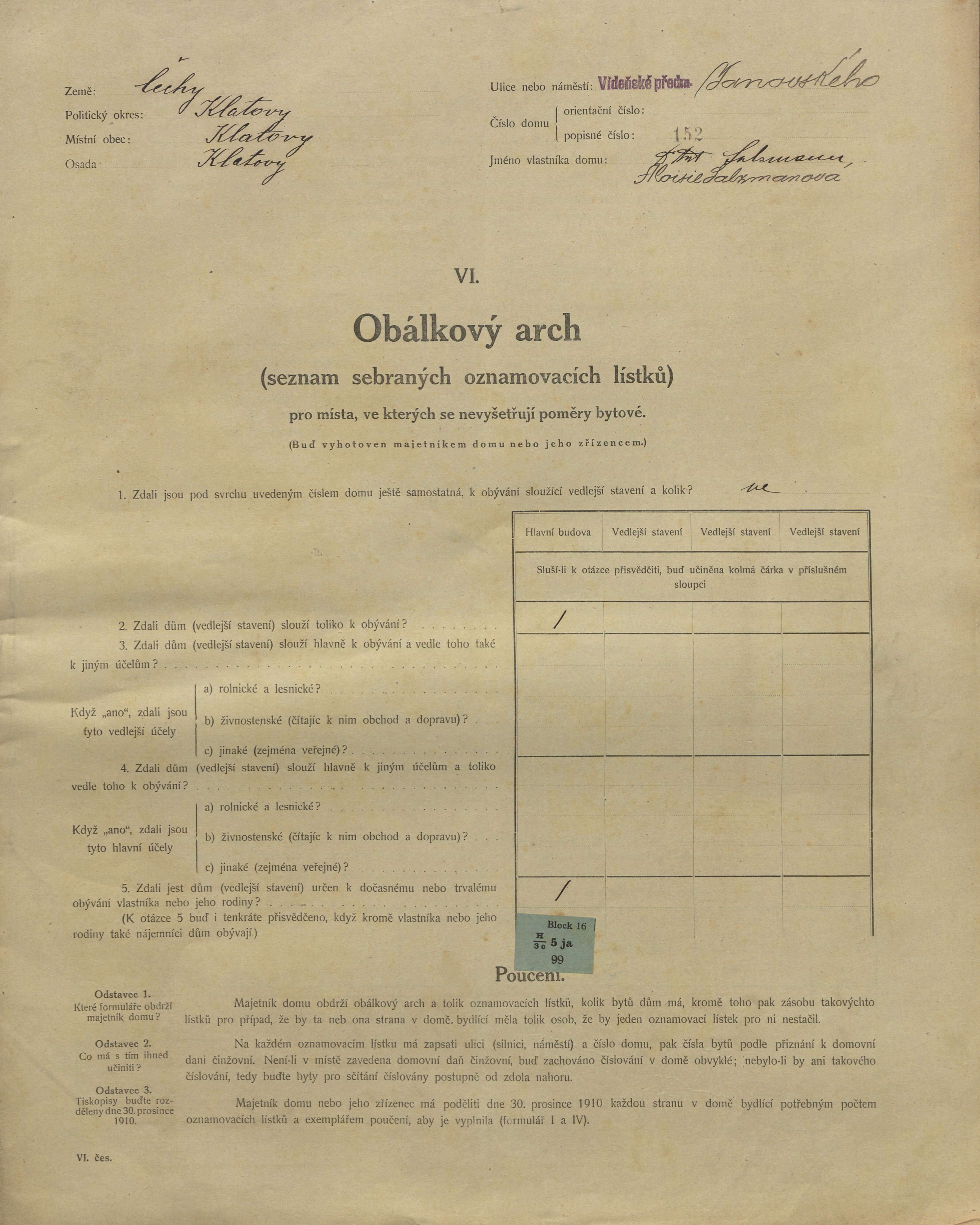 1. soap-kt_01159_census-1910-klatovy-videnske-predmesti-cp152_0010