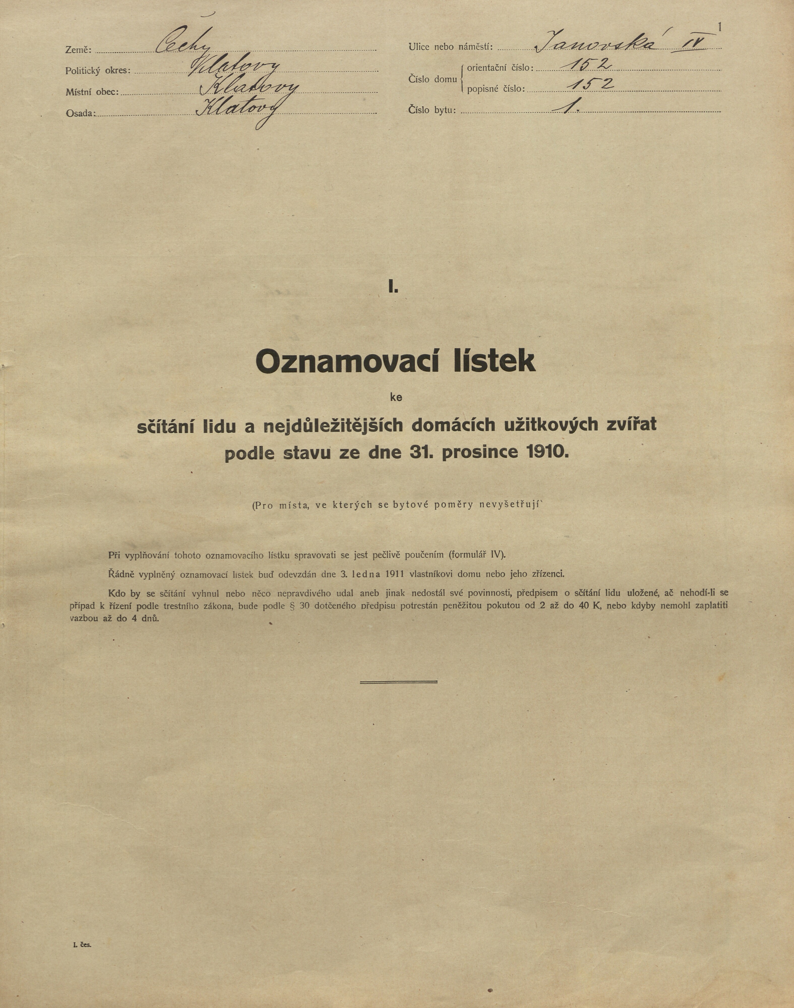 3. soap-kt_01159_census-1910-klatovy-videnske-predmesti-cp152_0030