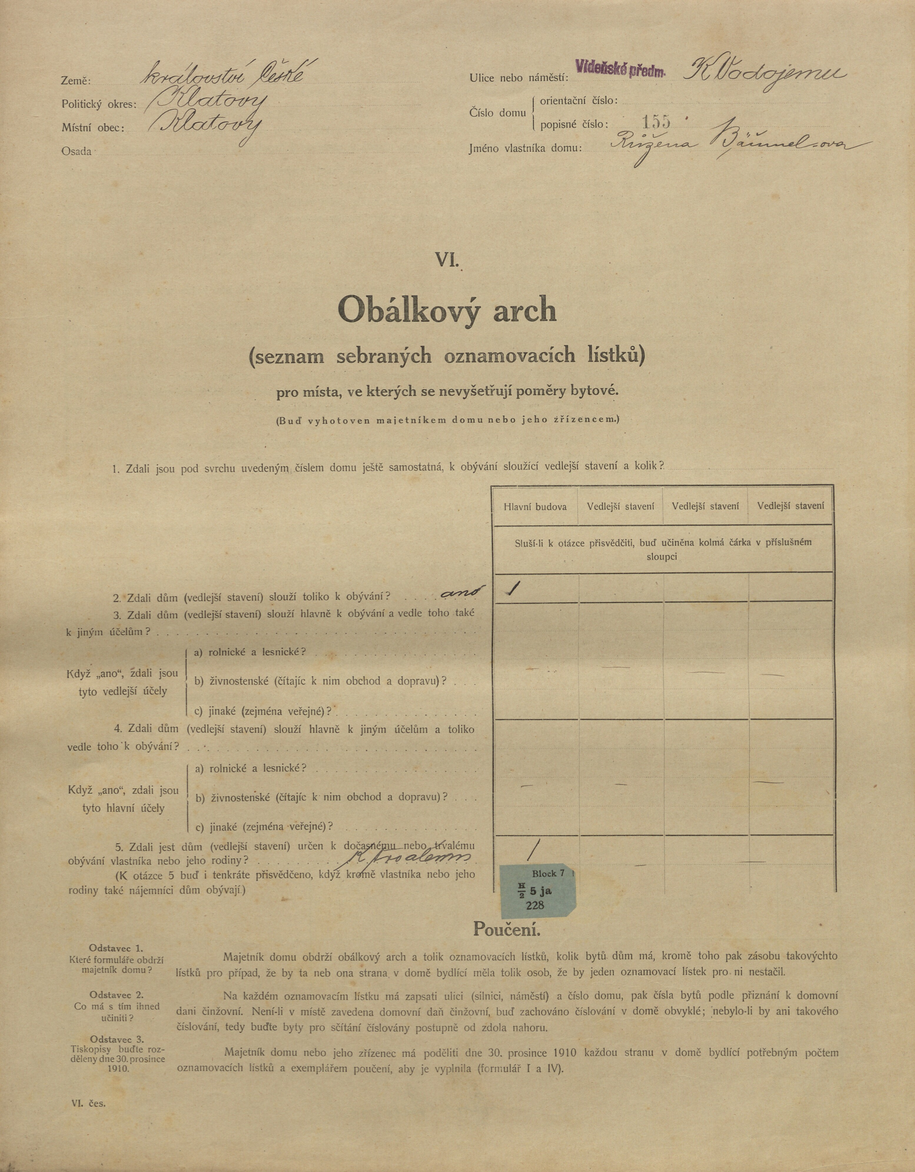 1. soap-kt_01159_census-1910-klatovy-videnske-predmesti-cp155_0010