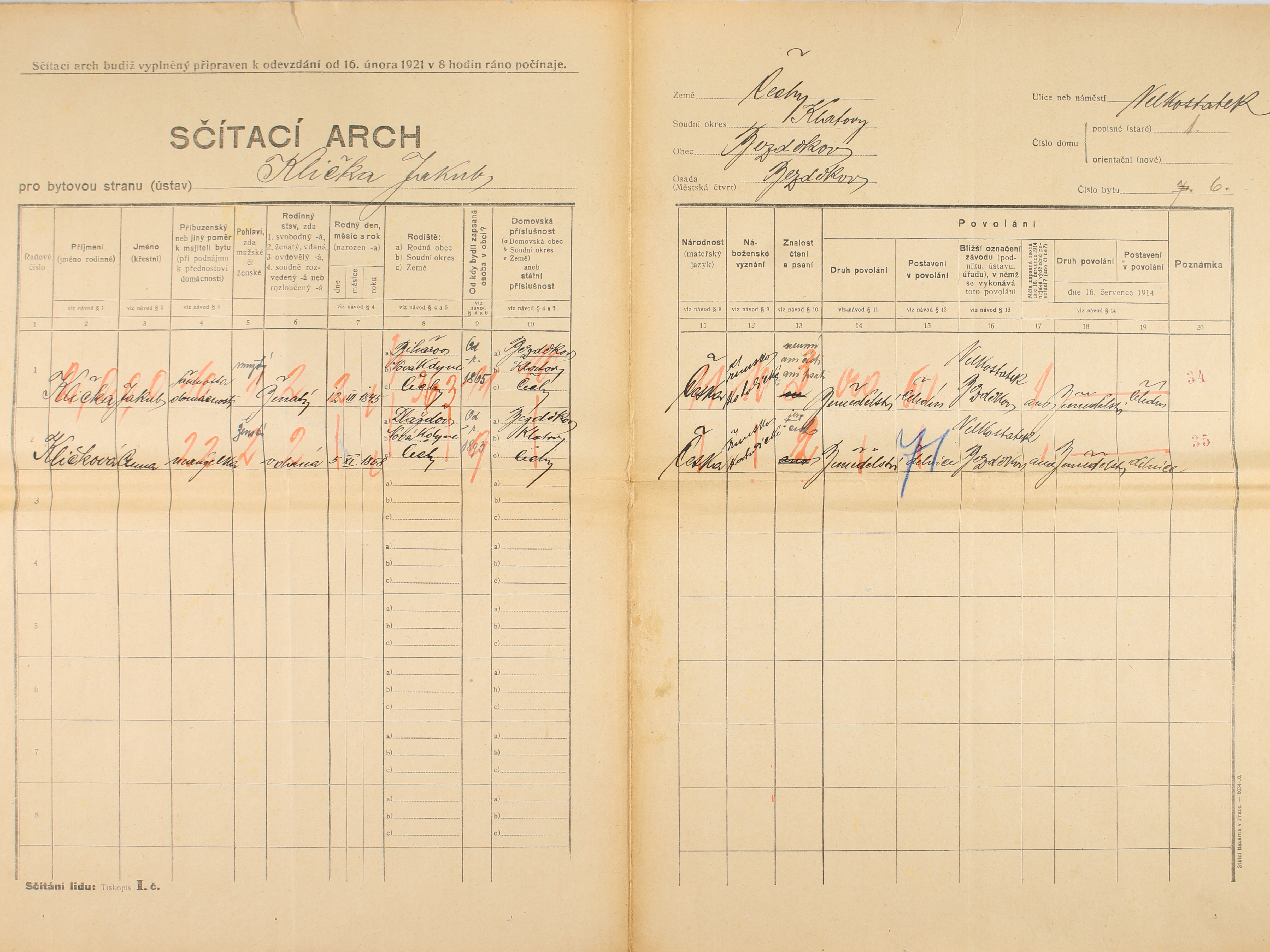 14. soap-kt_01159_census-1921-bezdekov-cp001_0140