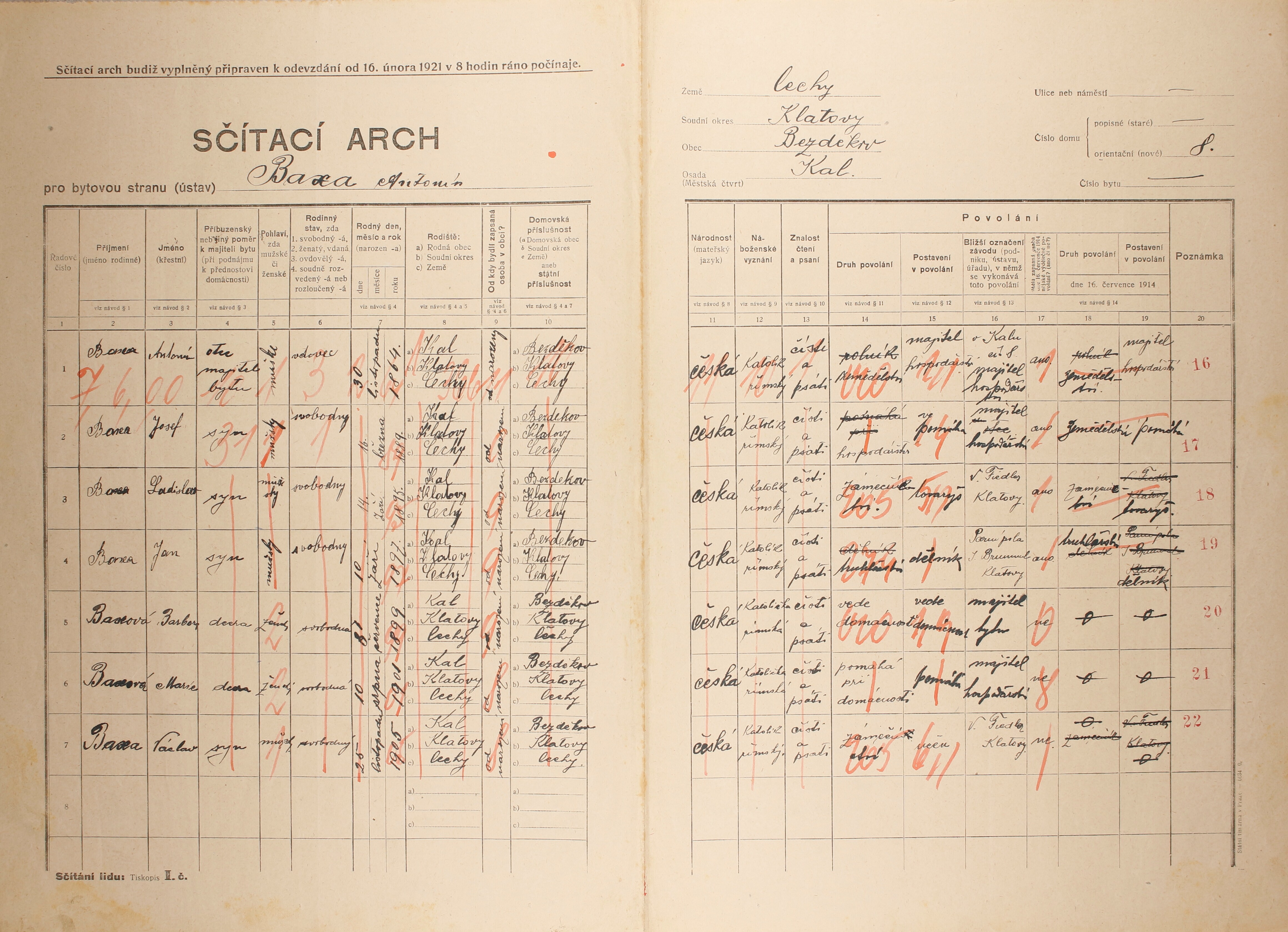 2. soap-kt_01159_census-1921-bezdekov-kal-cp008_0020