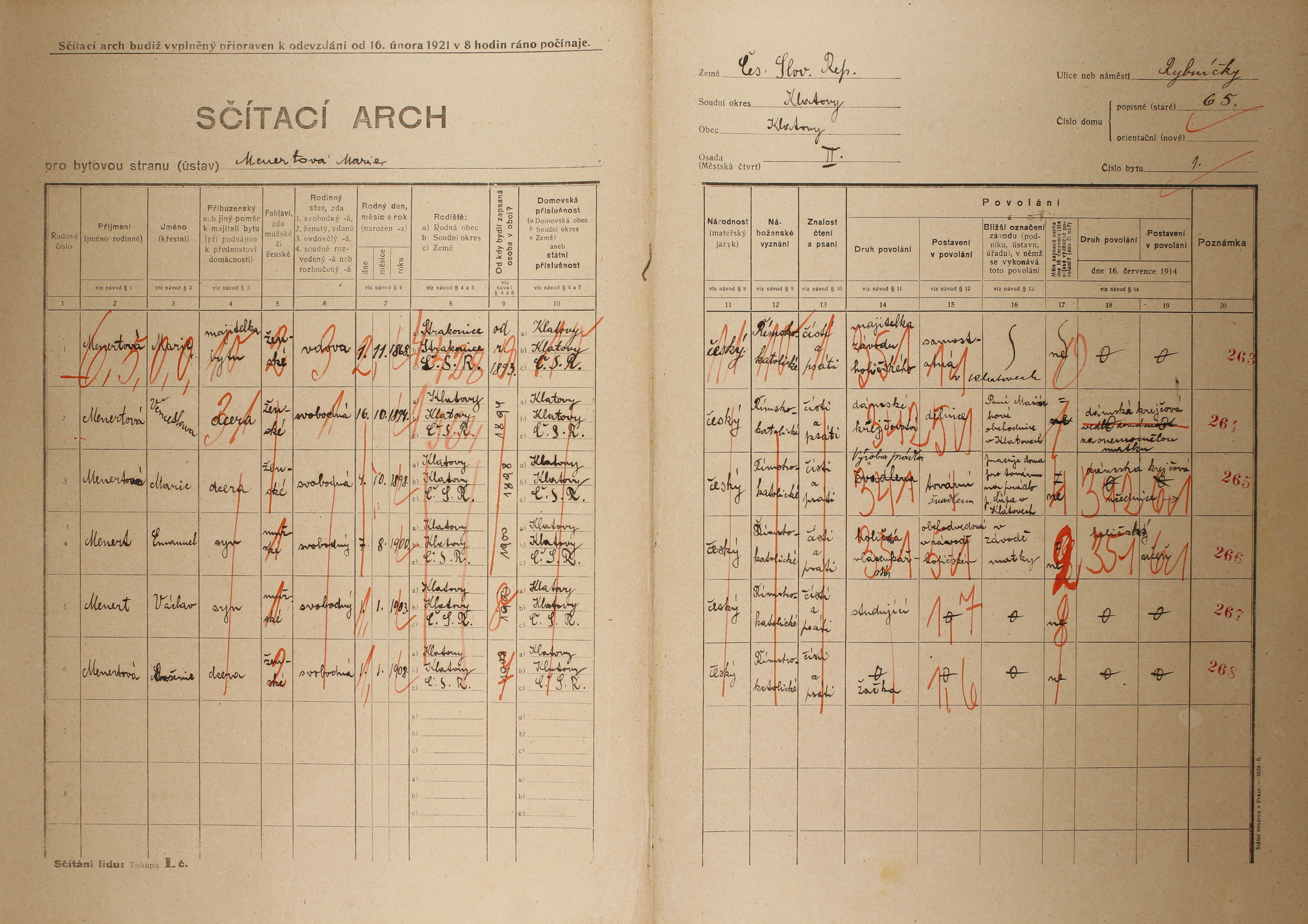 2. soap-kt_01159_census-1921-klatovy-prazske-predmesti-cp065_0020